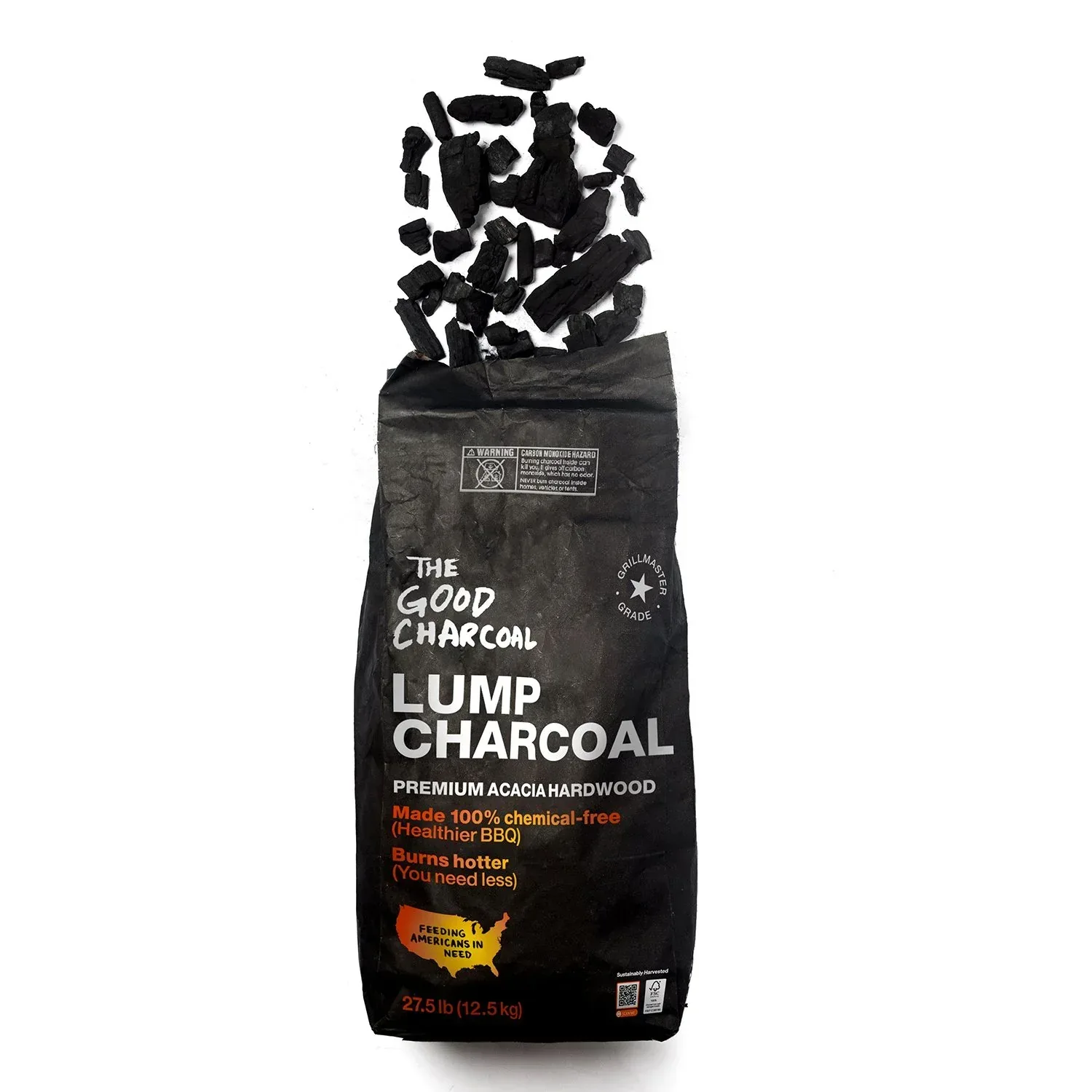 The Good Charcoal Lump Charcoal - 27.5 lbs. - Image 3