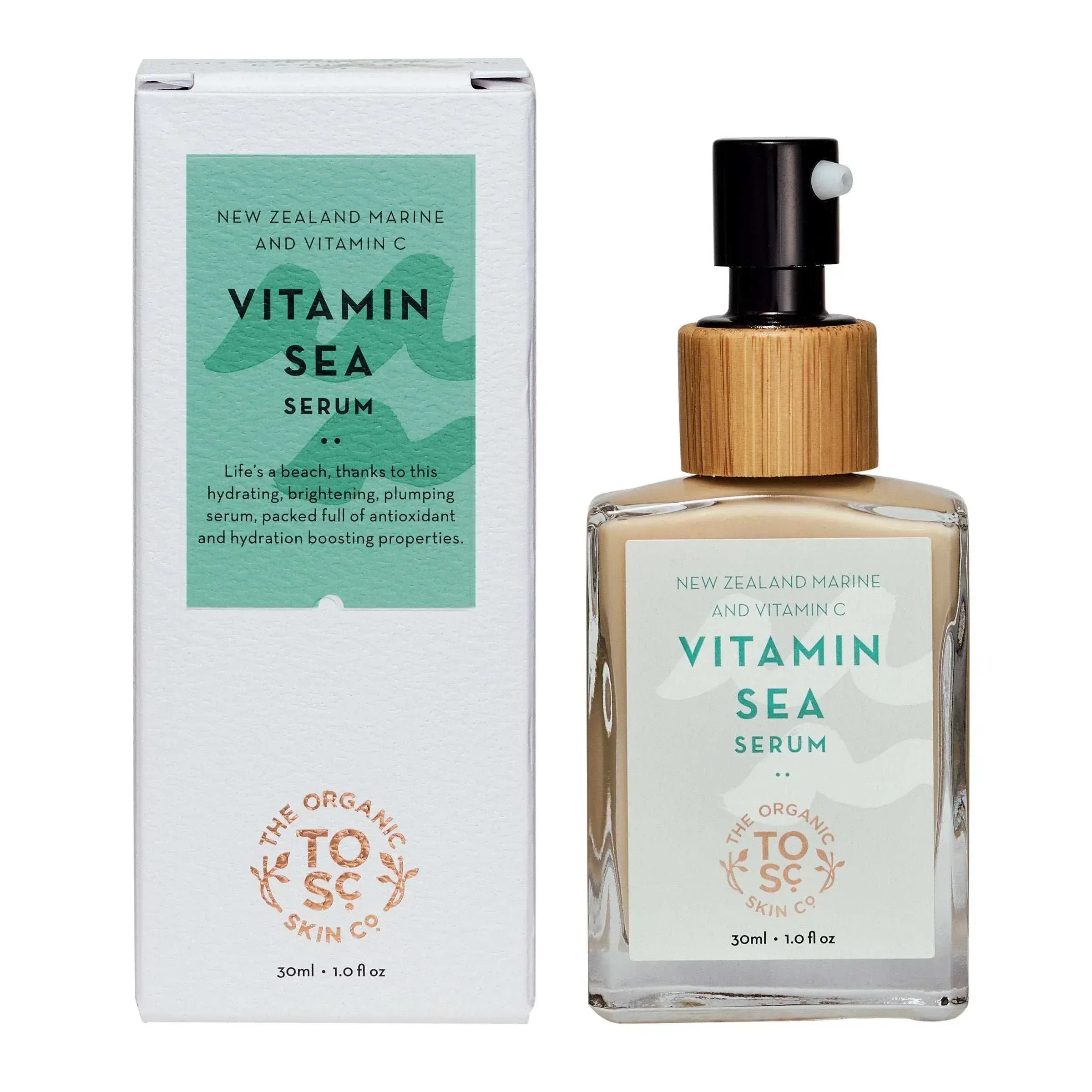The Organic Skin Co. Vitamin Sea Face Serum, 4-pack - Image 3