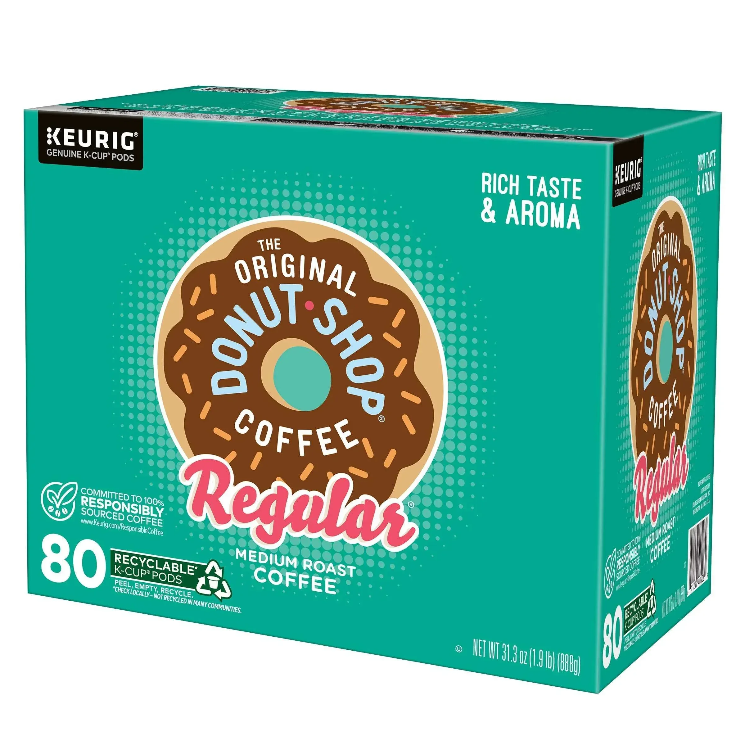 The Original Donut Shop Coffee K-Cup Pod, 80-count - Image 2