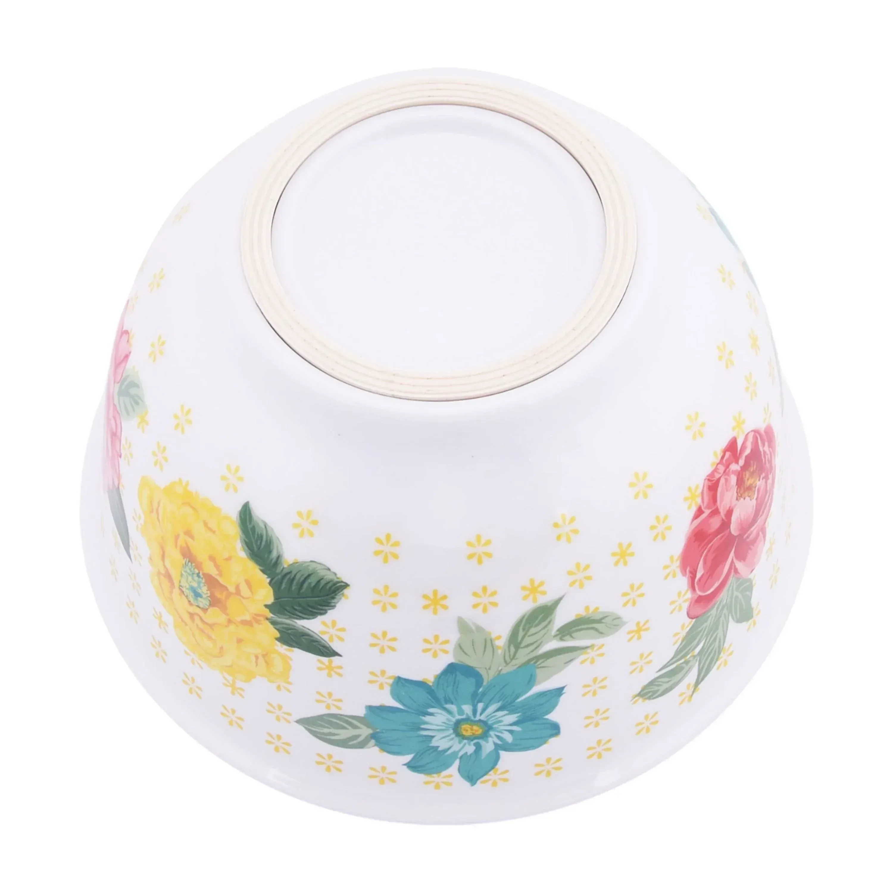 The Pioneer Woman 10-Piece Melamine Mixing Bowl Set, Fancy Flourish - Image 3
