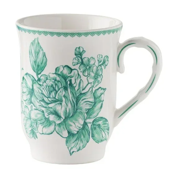 The Pioneer Woman Agatha 12 oz Blue Stoneware Mug - Image 10