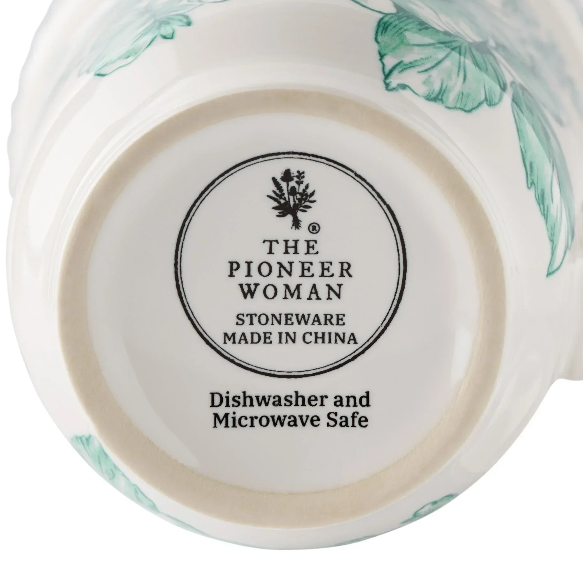 The Pioneer Woman Agatha 12 oz Blue Stoneware Mug - Image 11
