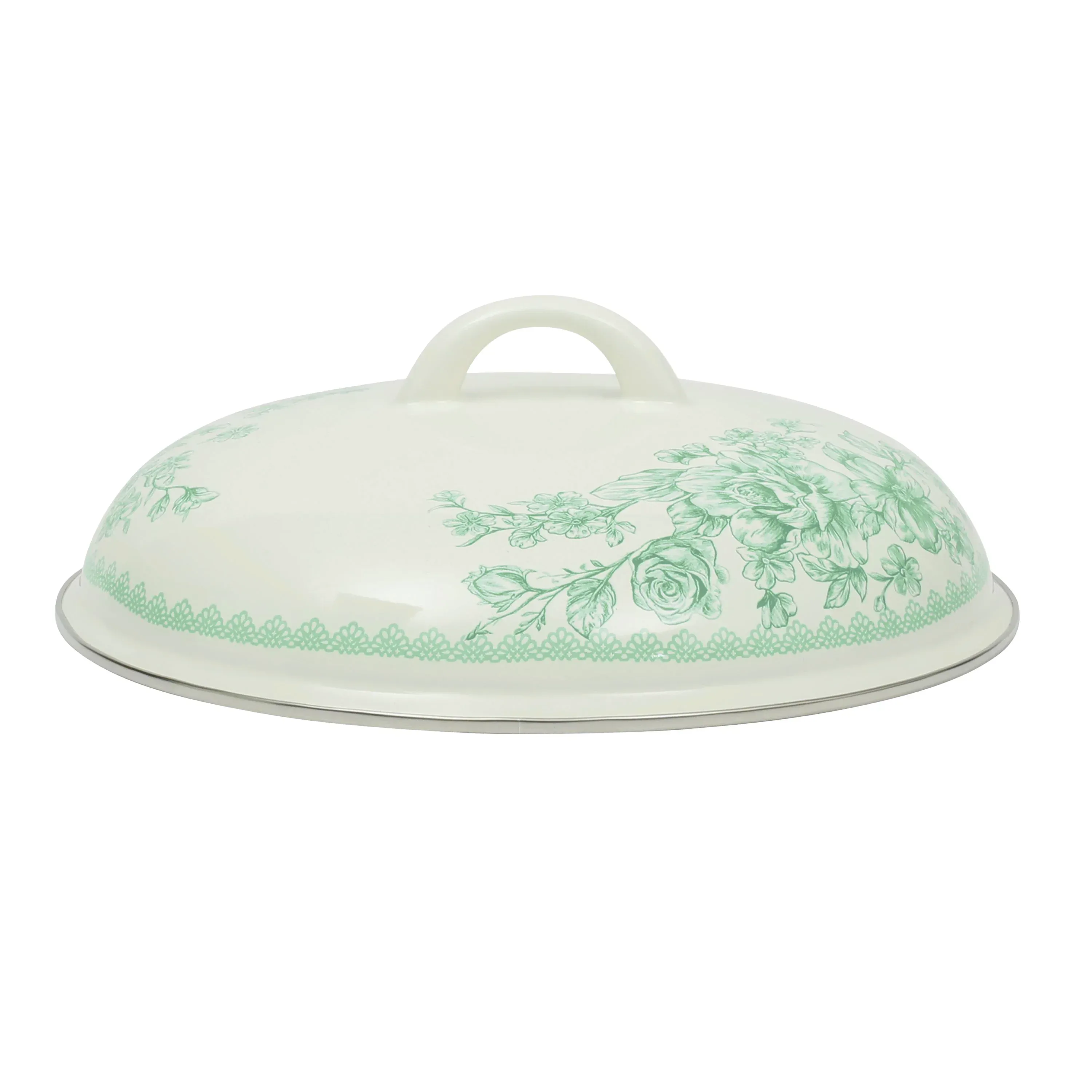 The Pioneer Woman Agatha 12-Quart Enamel on Steel Stock Pot - Image 8