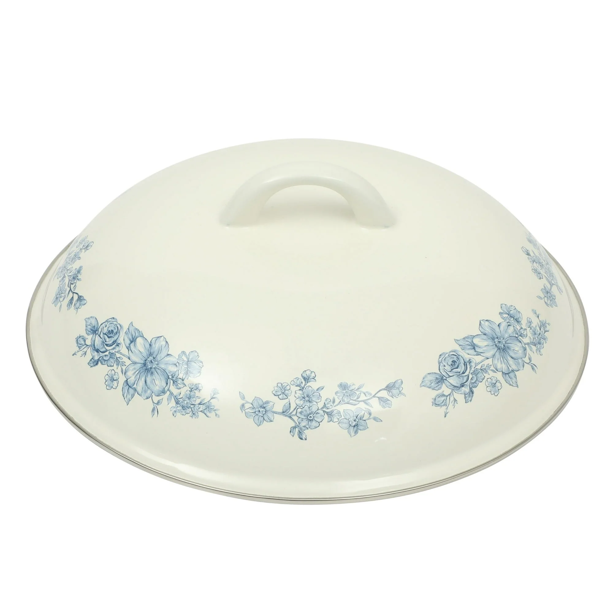 The Pioneer Woman Agatha Enamel-on-Steel 6-Quart Dutch Oven, Blue - Image 2