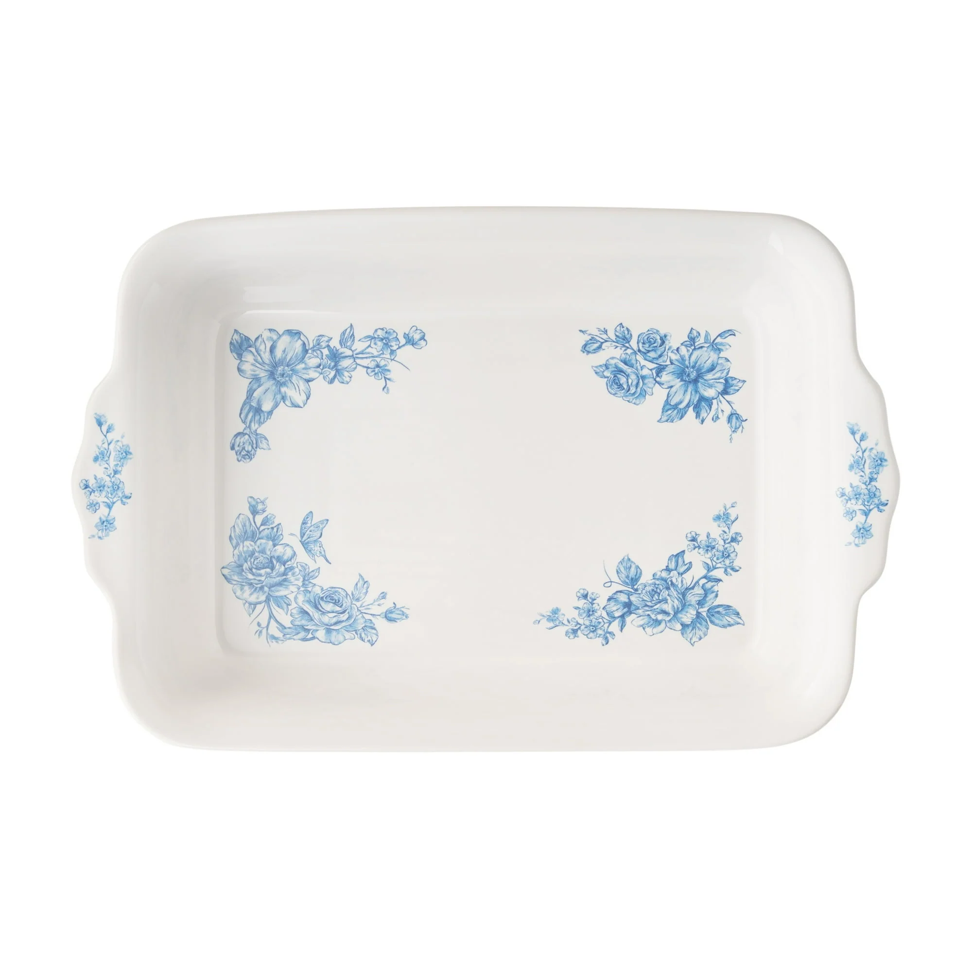 The Pioneer Woman Agatha Small Rectangular Baker with Lid, 7" x 11" - Image 3