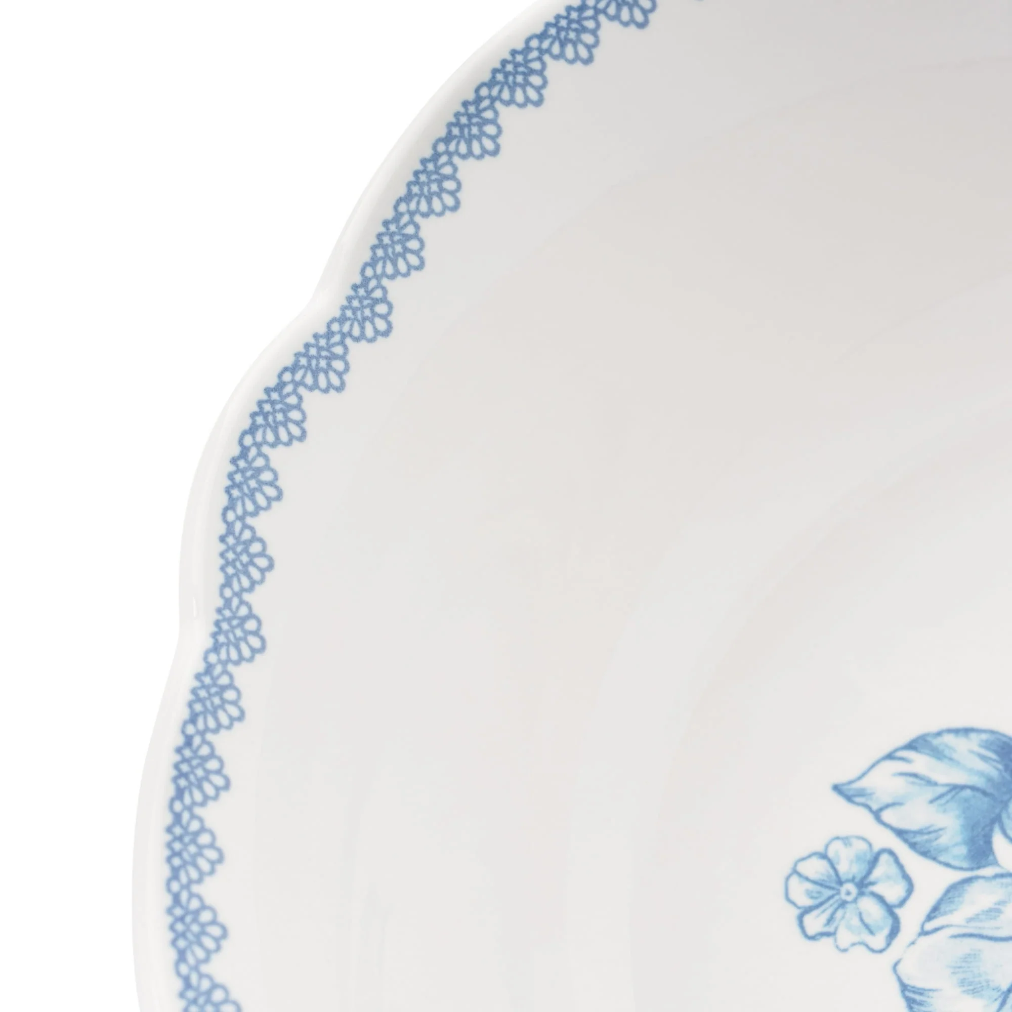 The Pioneer Woman Agatha Stoneware Cereal Bowl, Blue - Image 3