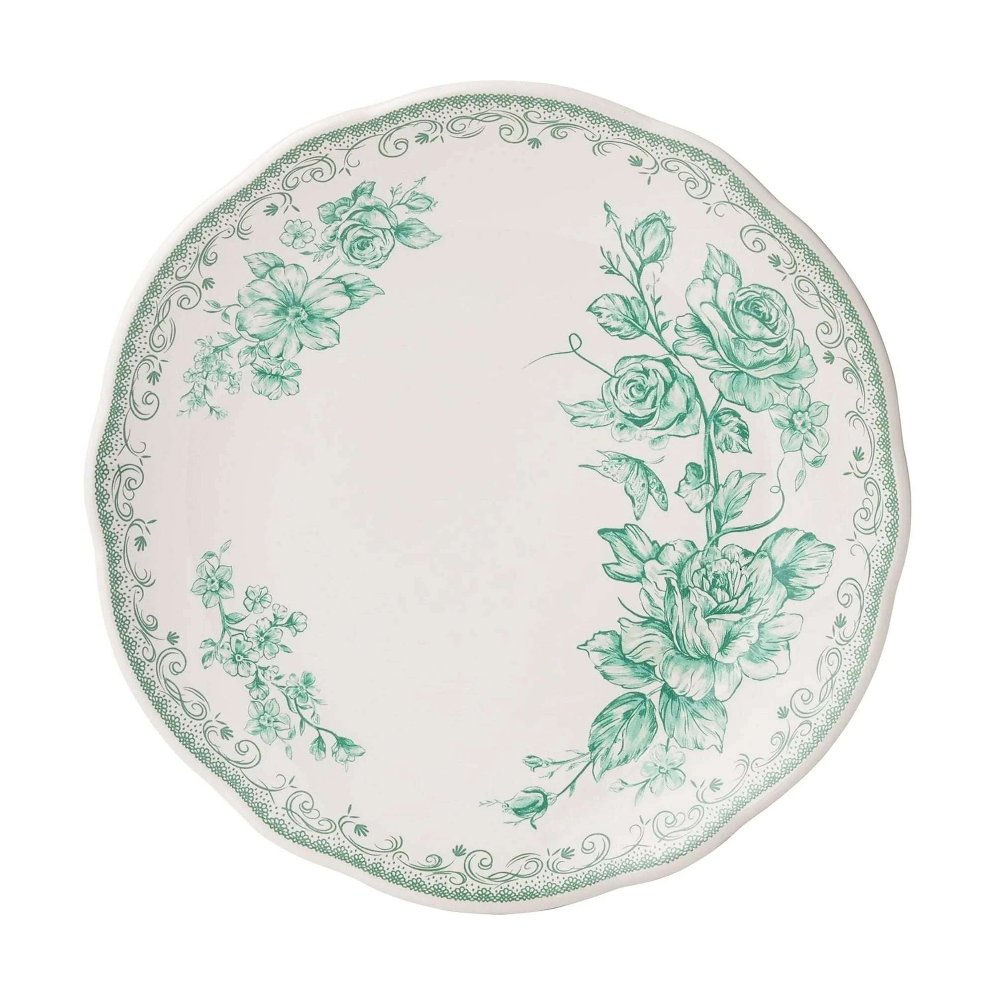 The Pioneer Woman Agatha Stoneware Salad Plate, Blue - Image 7