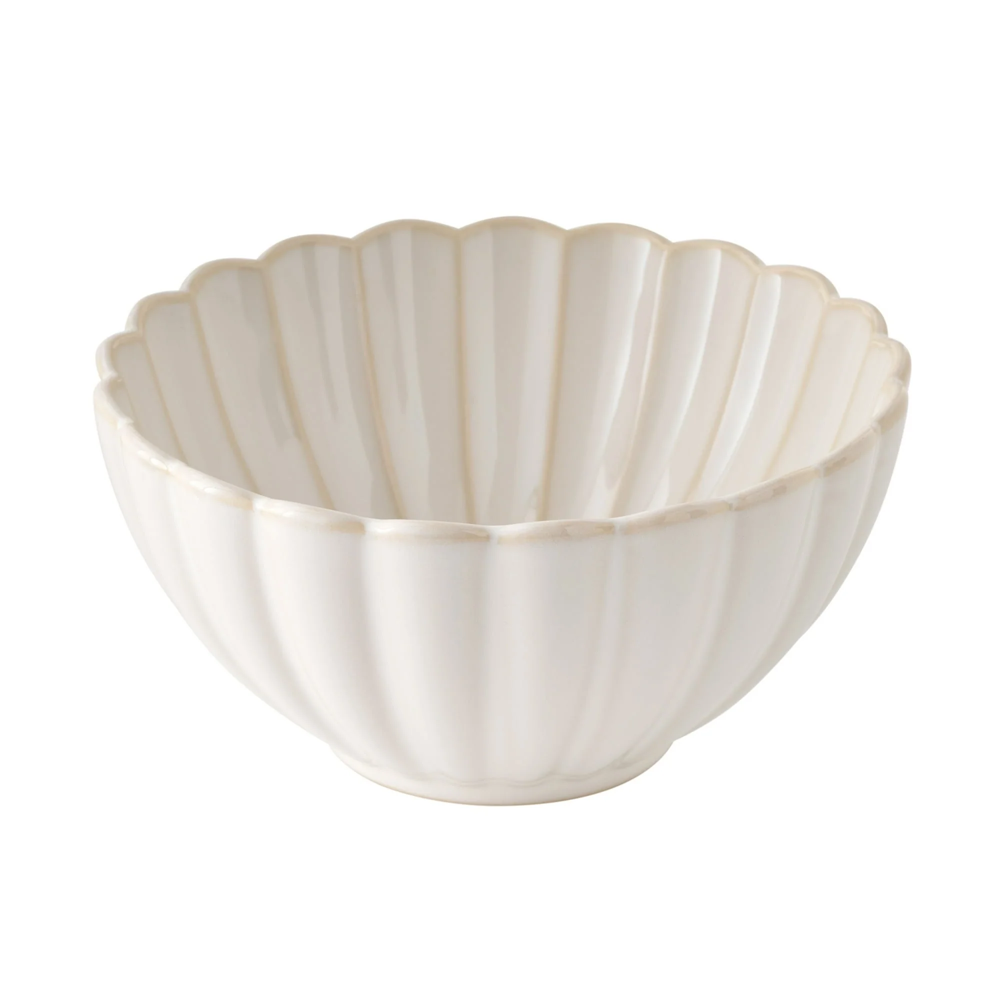 The Pioneer Woman Colette Stoneware Cereal Bowl, Cream - Image 3
