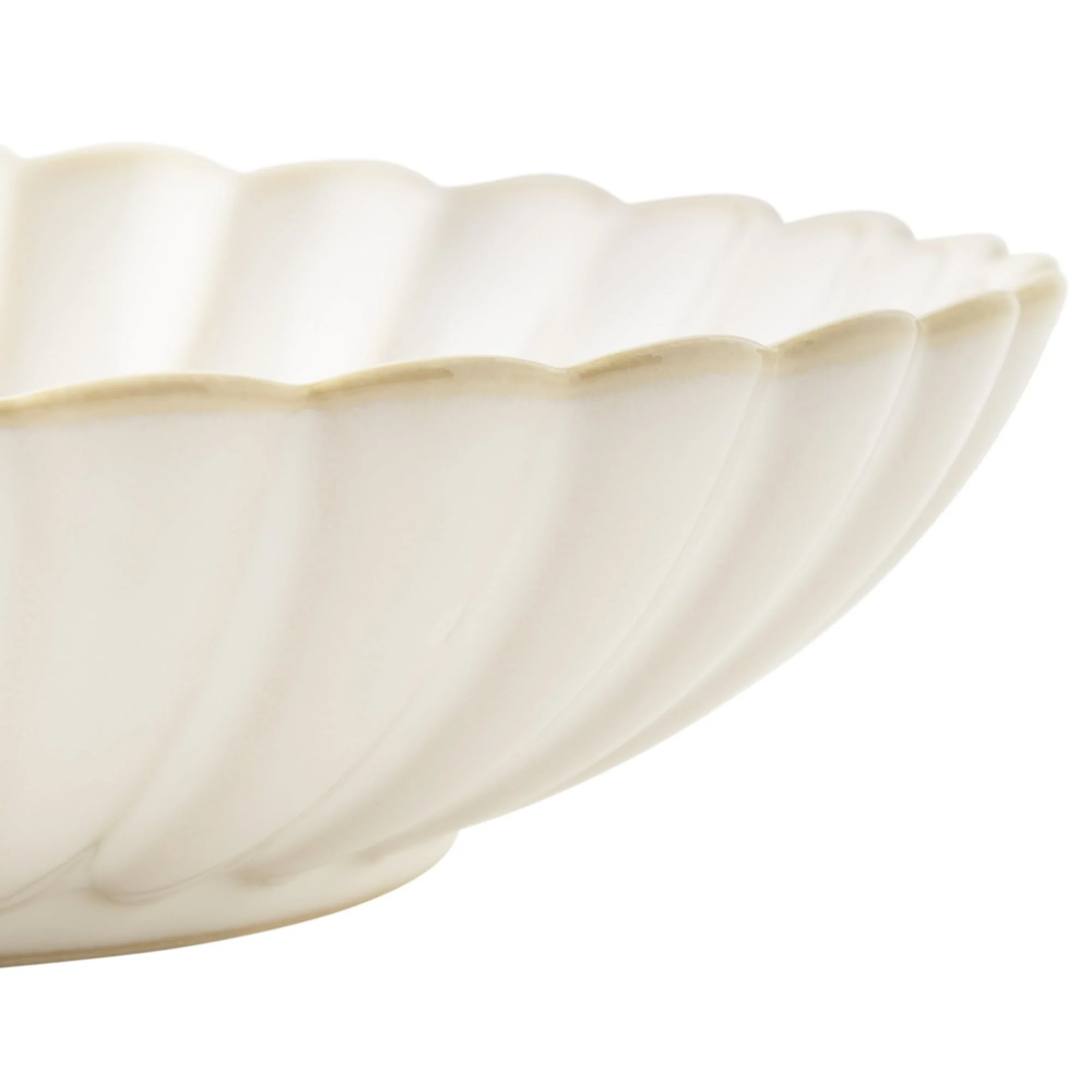 The Pioneer Woman Colette Stoneware Dinner Bowls, Cream, Set of 4 - Image 3