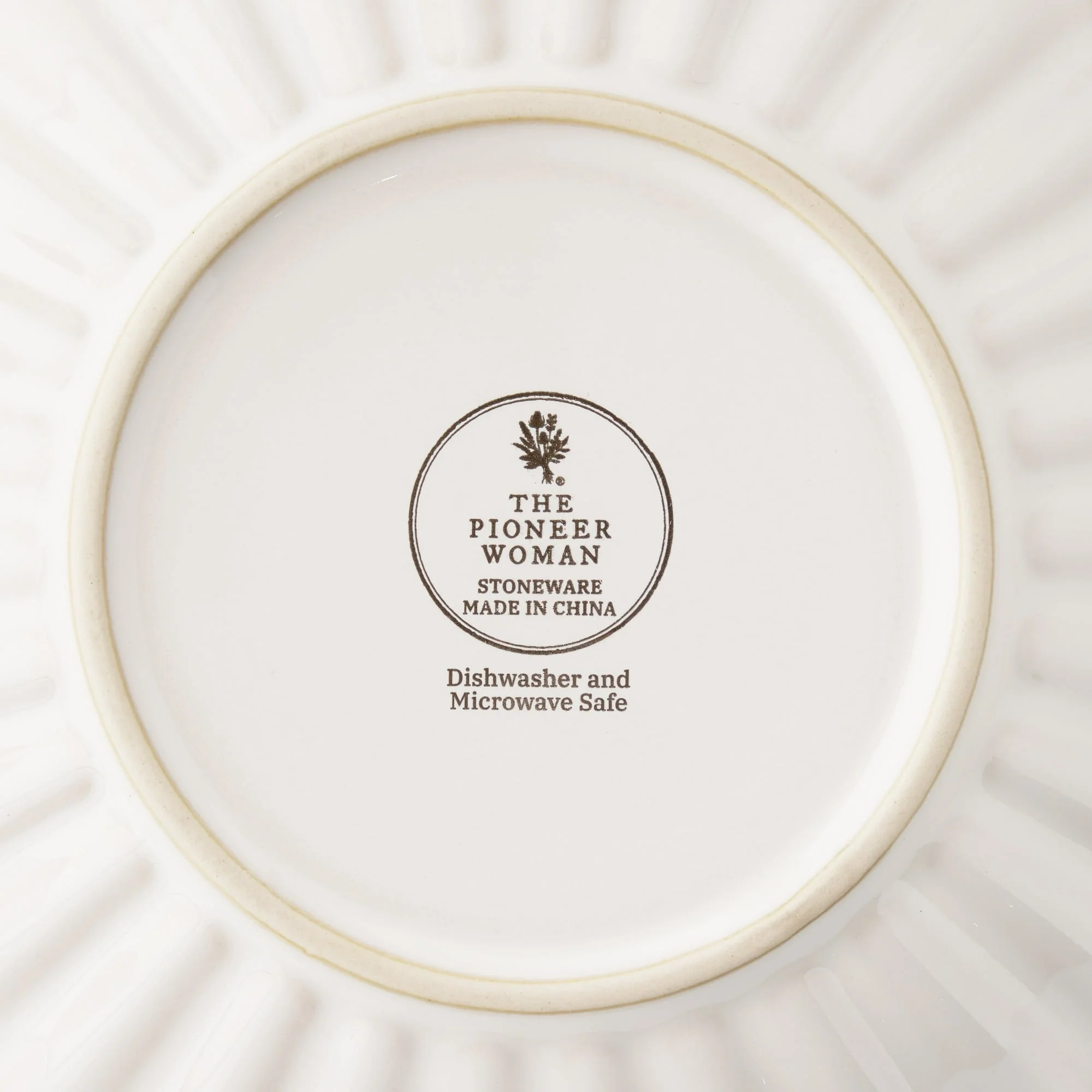 The Pioneer Woman Colette Stoneware Dinner Bowls, Cream, Set of 4 - Image 5