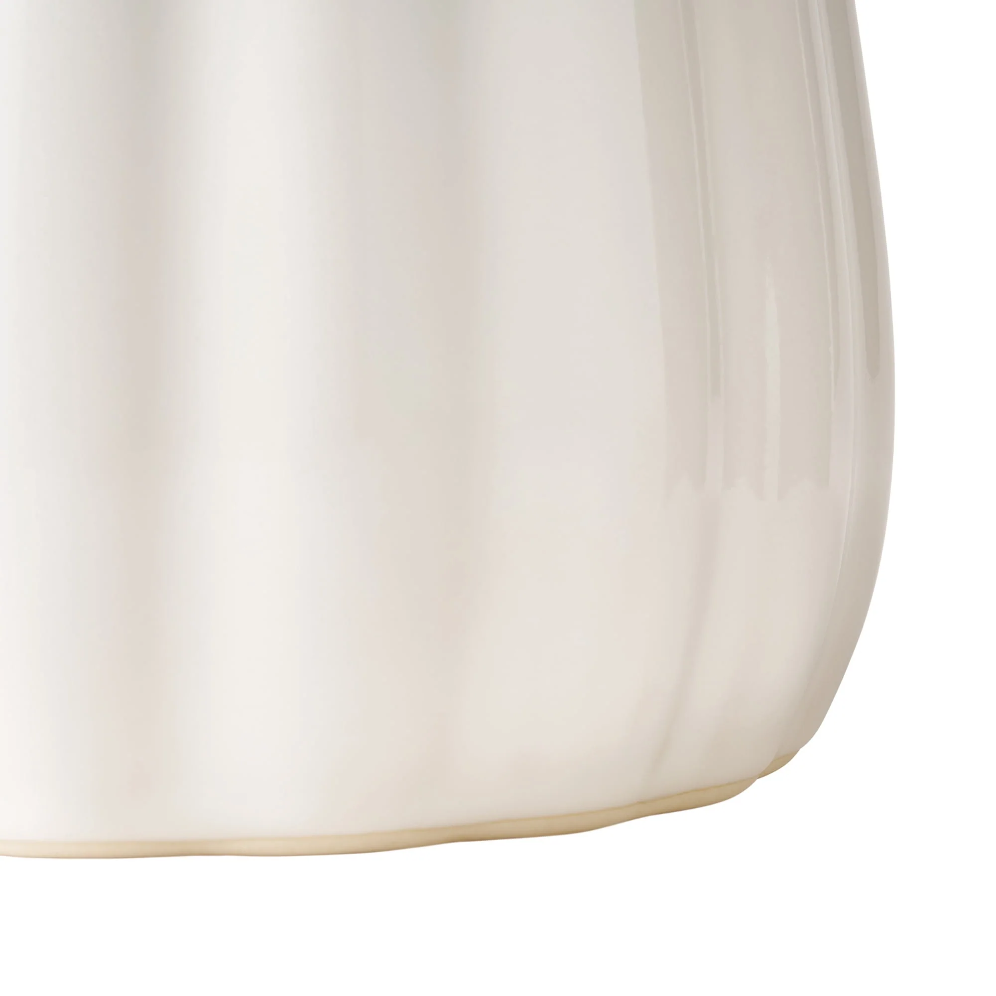 The Pioneer Woman Colette Stoneware Utensil Holder, White - Image 3