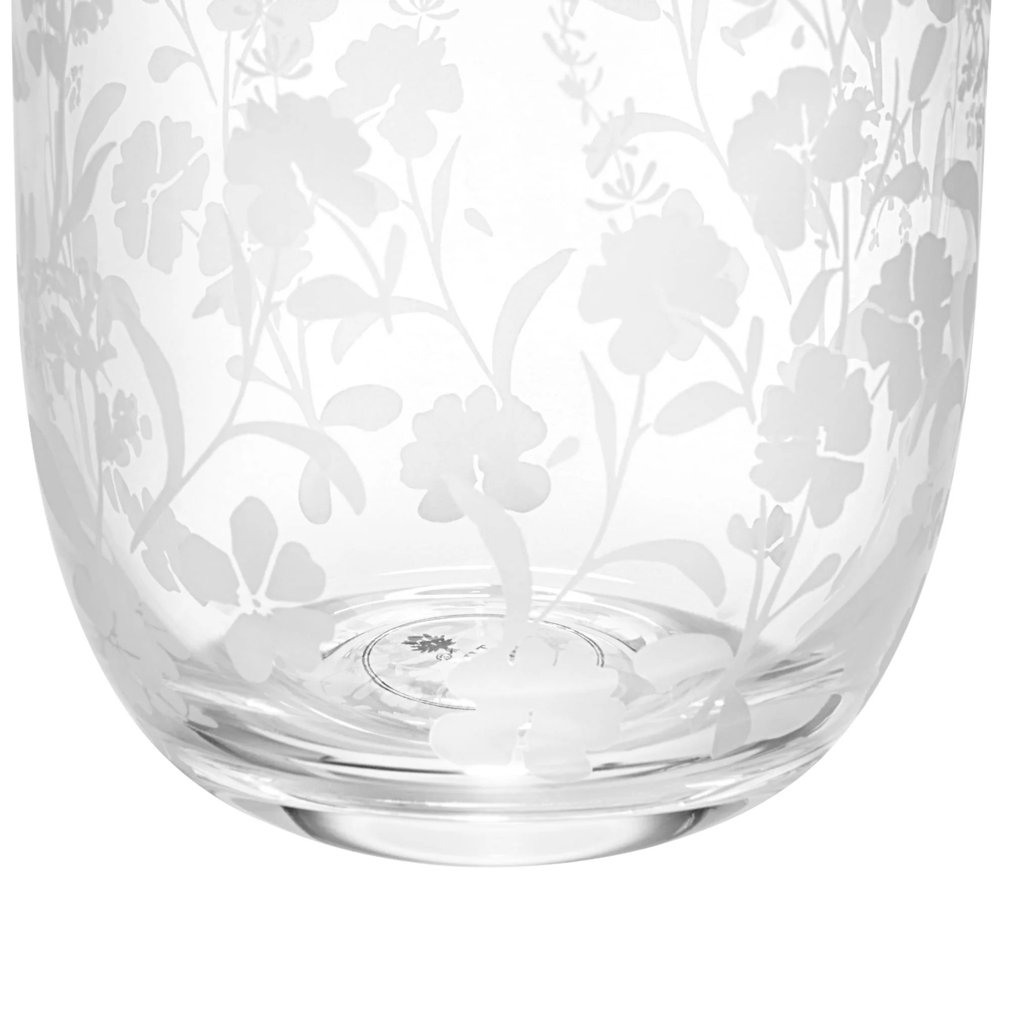 The Pioneer Woman Daisy Glass 12-Ounce Tumbler, Clear, Set of 4 - Image 2