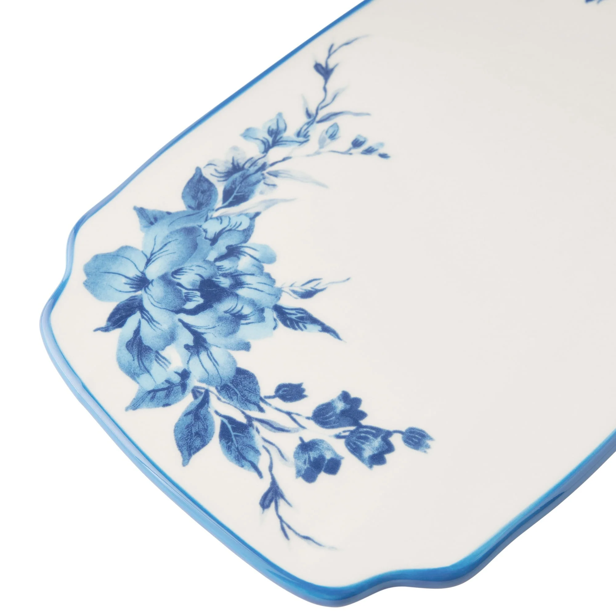 The Pioneer Woman Delilah Stoneware Serving Board, Blue - Image 5