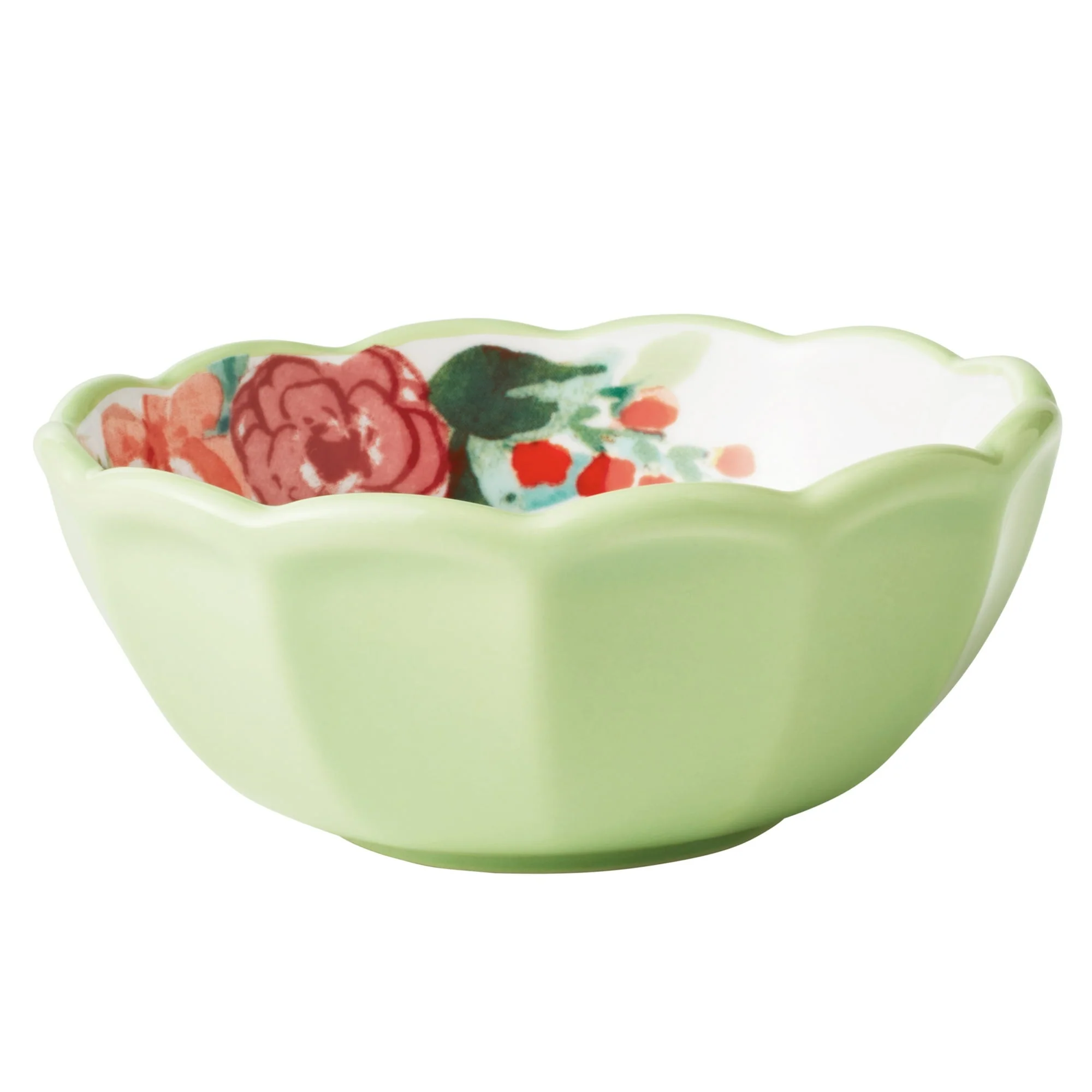 The Pioneer Woman Painted Meadow 4-Piece Ceramic Dip Bowl Set with Serving Tray Platter - Image 2