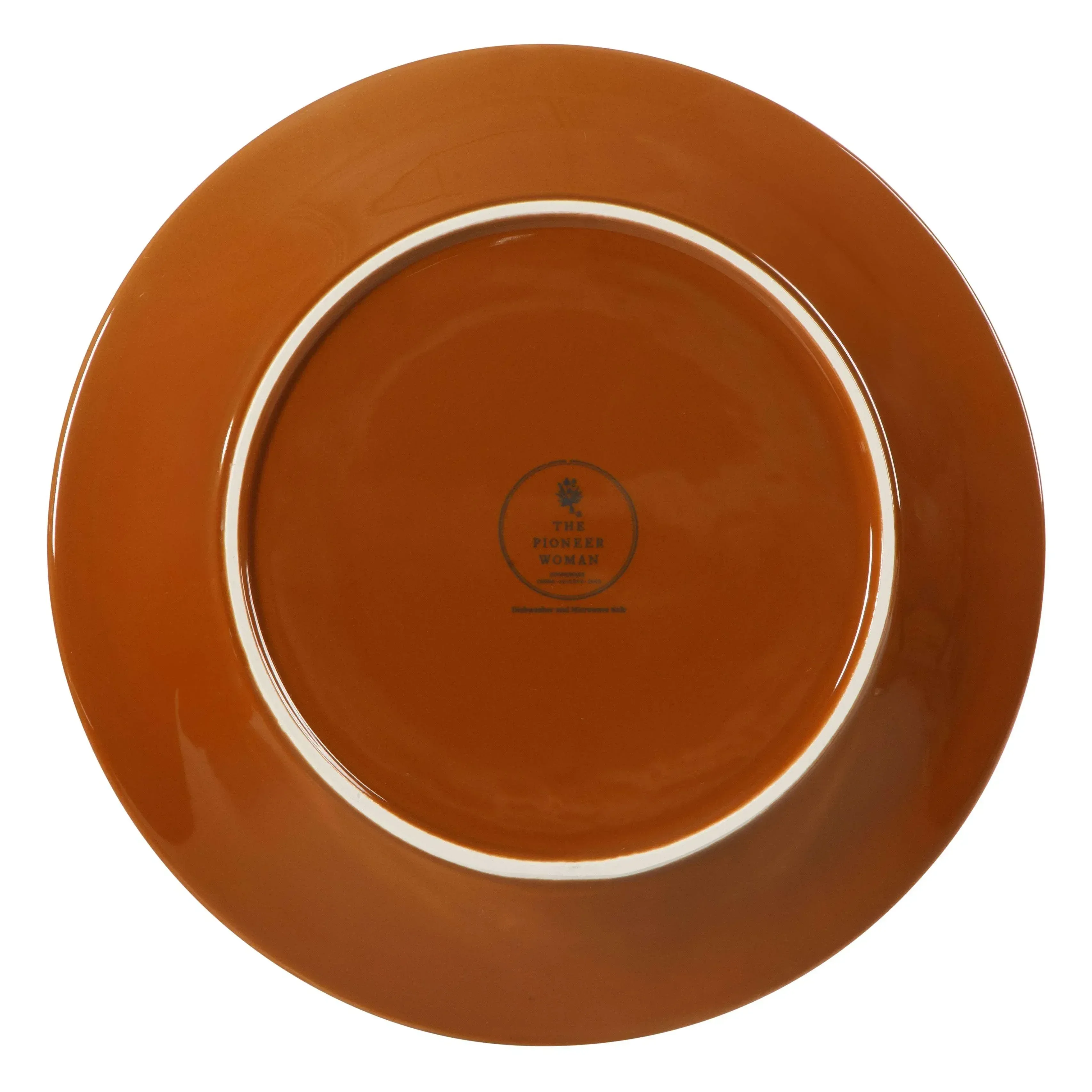 The Pioneer Woman Vintage Lace 12-Piece Ceramic Dinnerware Set, Caramel - Image 10