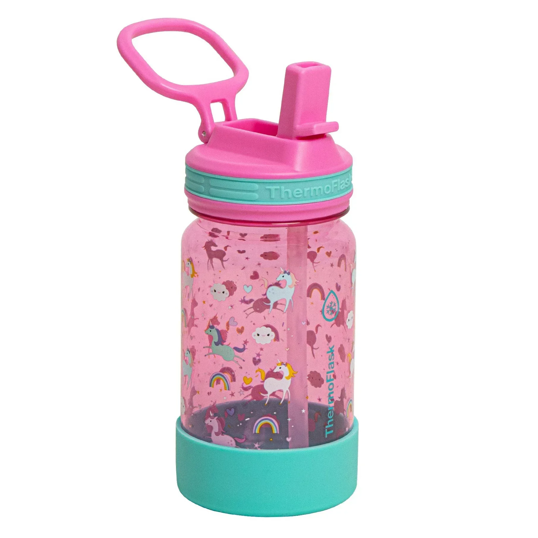 ThermoFlask 14 oz. Kids Tritan Bottles, 4-pack - Image 3