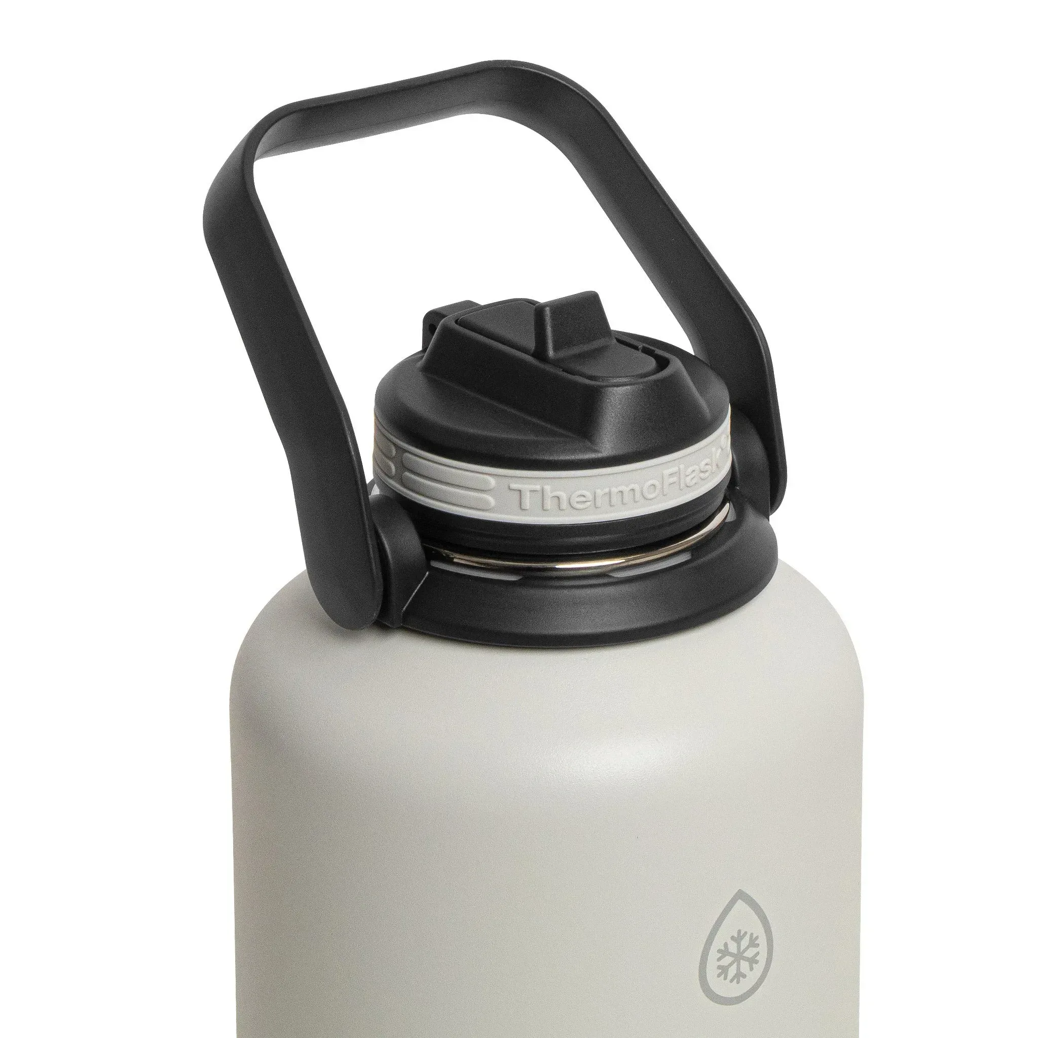 ThermoFlask 64 oz. Double Wall Insulated Stainless Steel Bottle with Straw Lid