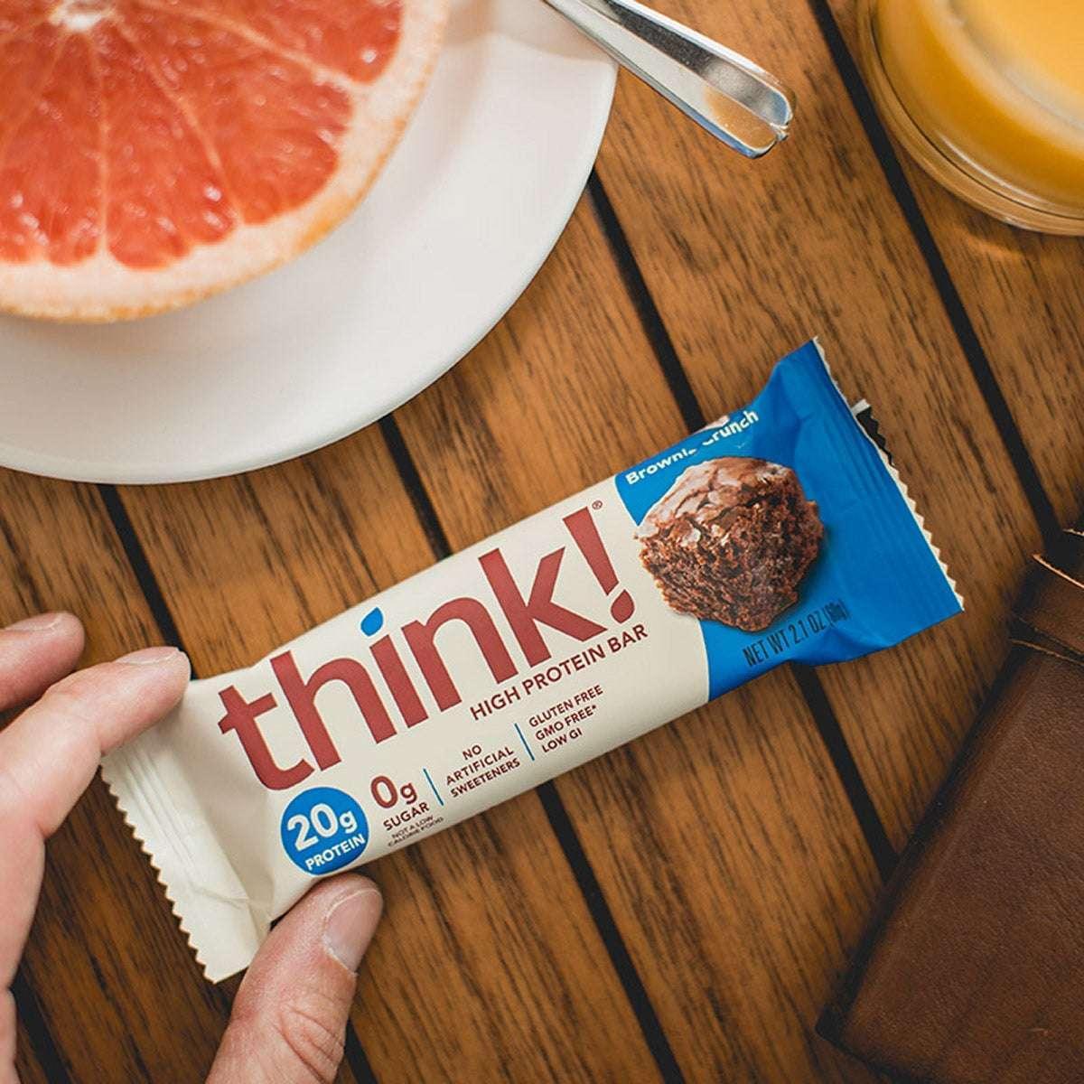 Think Thin High Protein Bar, Variety Pack, 2.1 oz, 18-count - Image 5