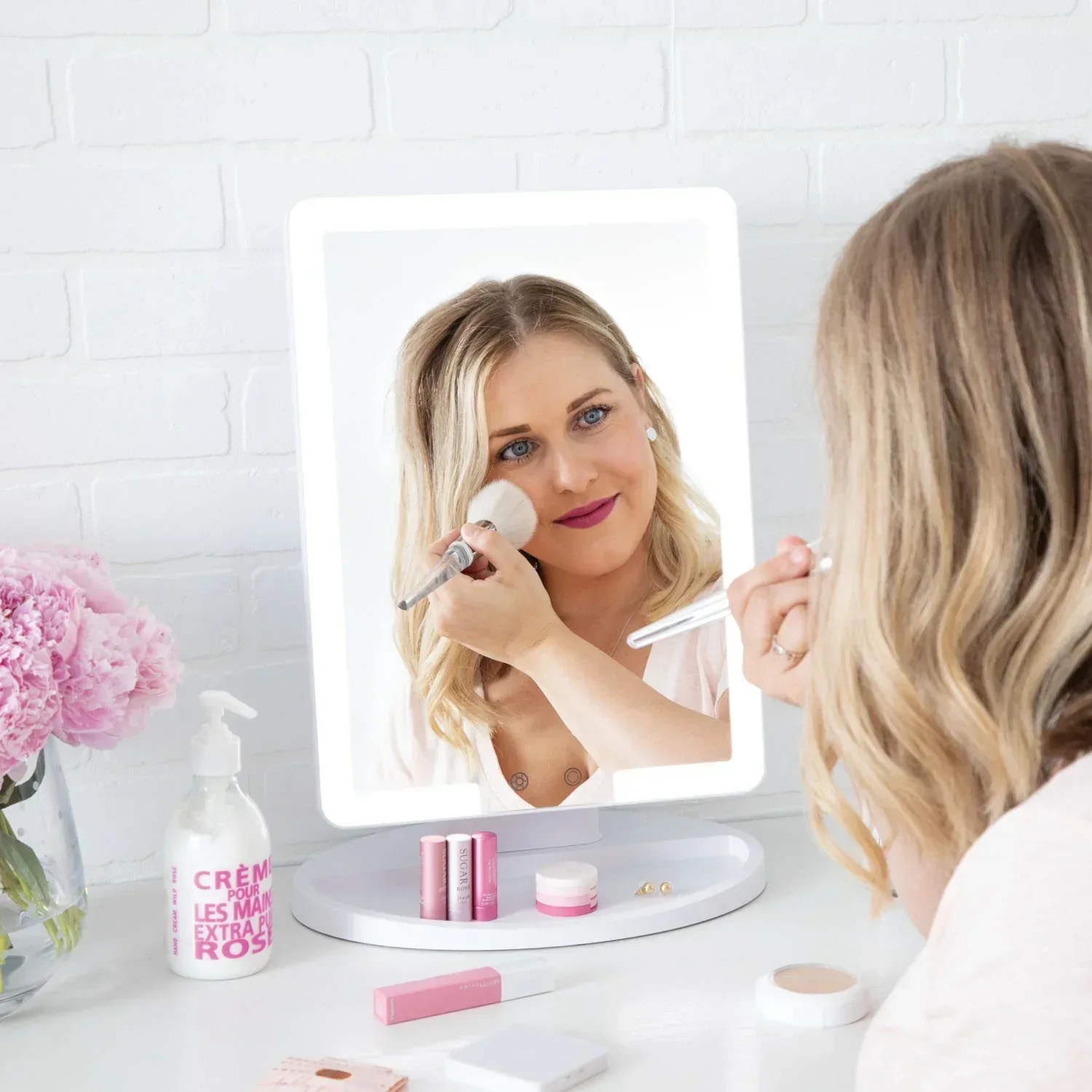 Thinkspace Lighted Makeup Mirror - Image 3