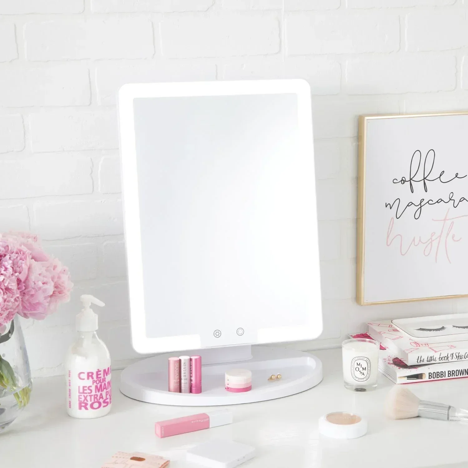 Thinkspace Lighted Makeup Mirror - Image 4