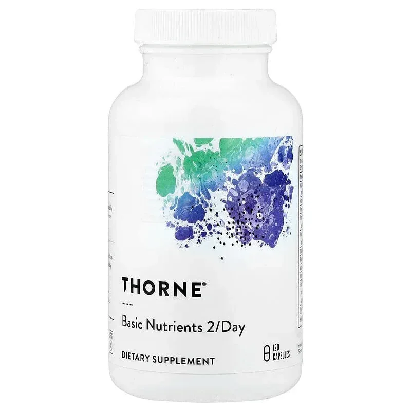 Thorne, Basic Nutrients 2/Day, 60 Capsules - Image 8