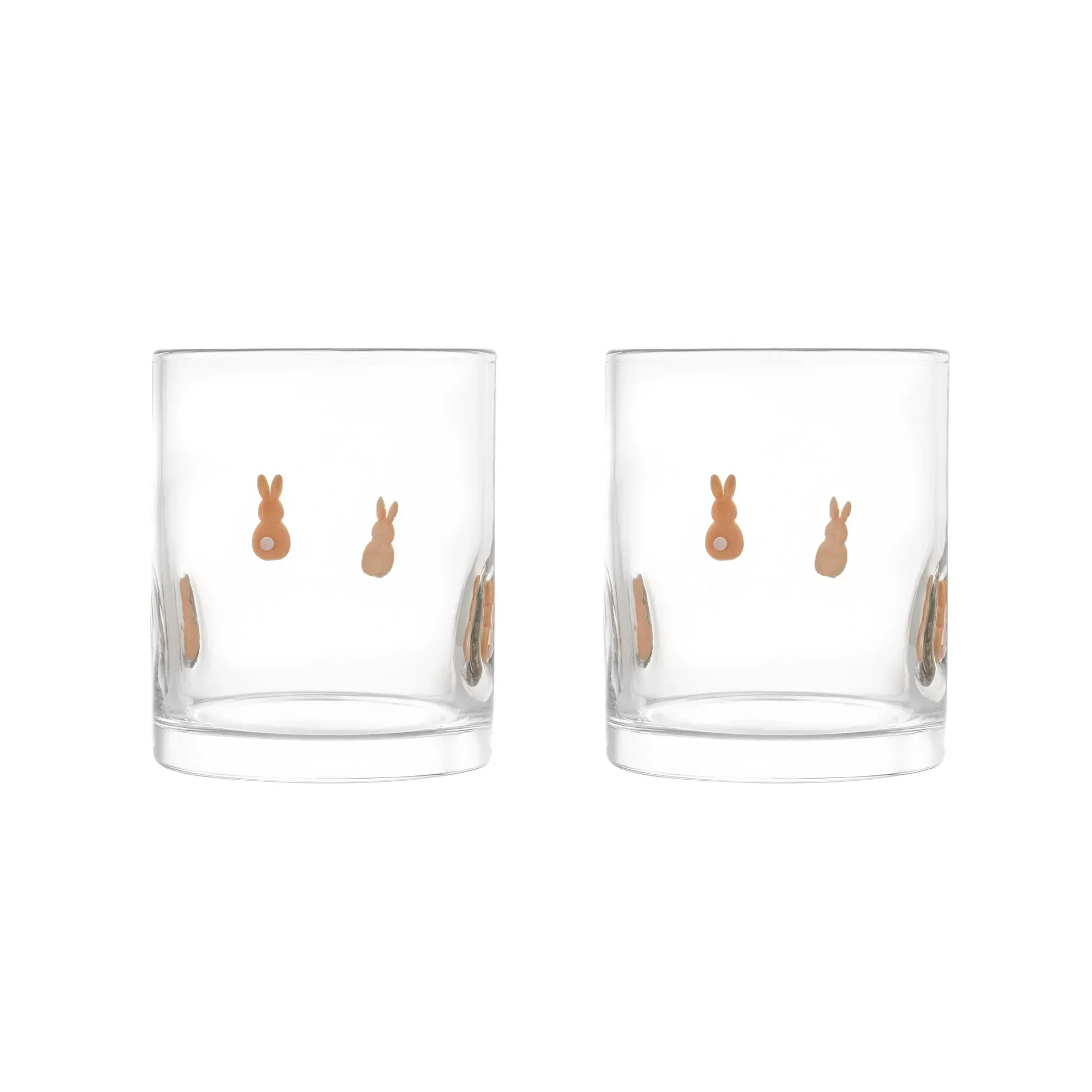 Thyme & Table 12 fl oz Easter Goose Charm Drinking Glasses, Set of 2 - Image 5