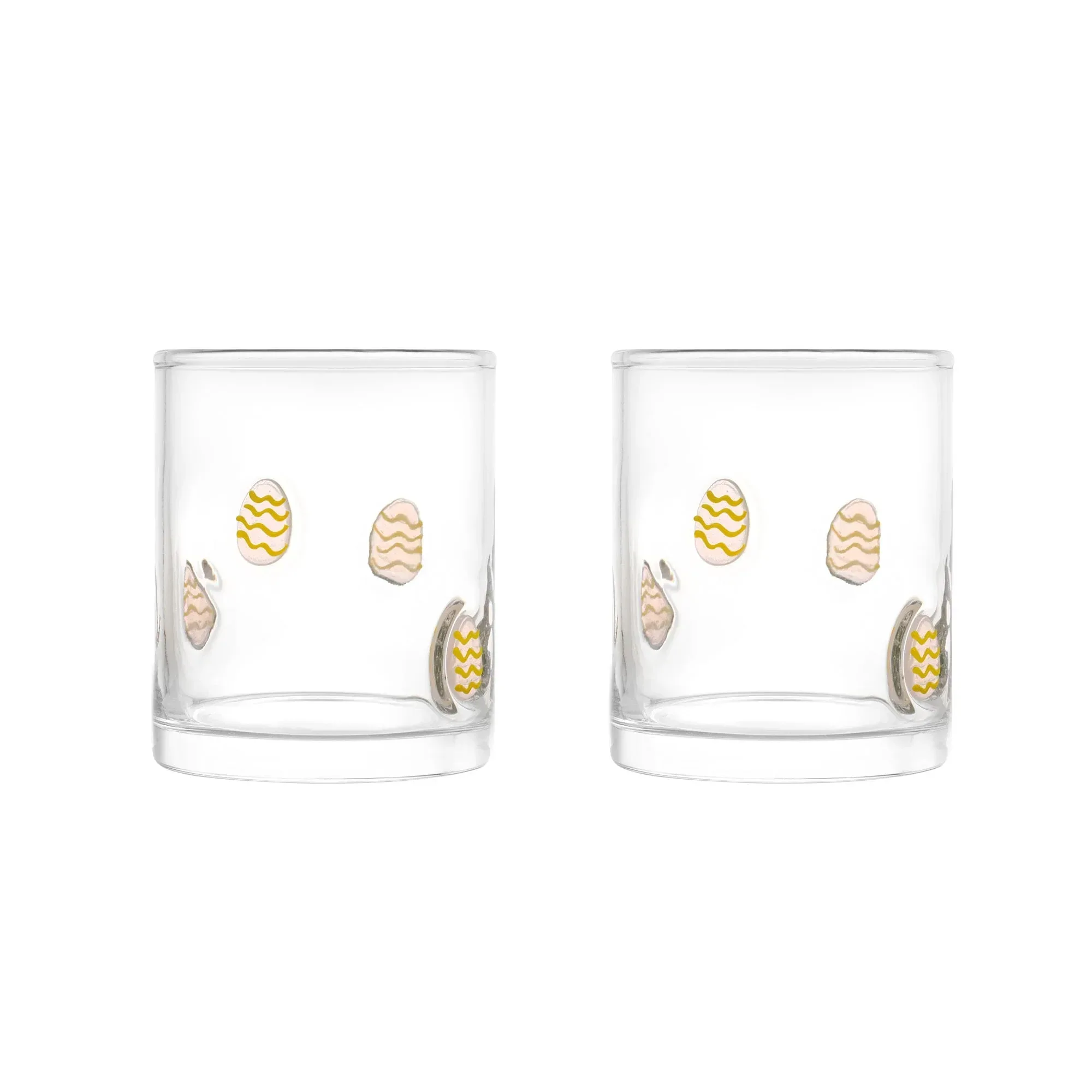 Thyme & Table 12 fl oz Easter Goose Charm Drinking Glasses, Set of 2 - Image 7