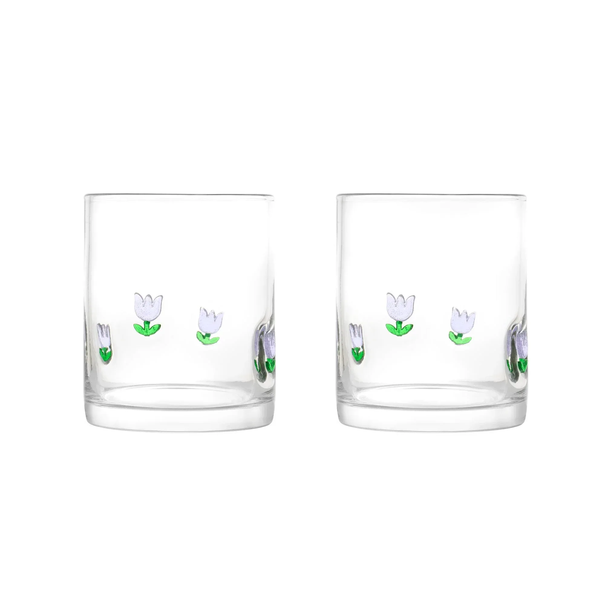 Thyme & Table 12 fl oz Easter Goose Charm Drinking Glasses, Set of 2 - Image 8