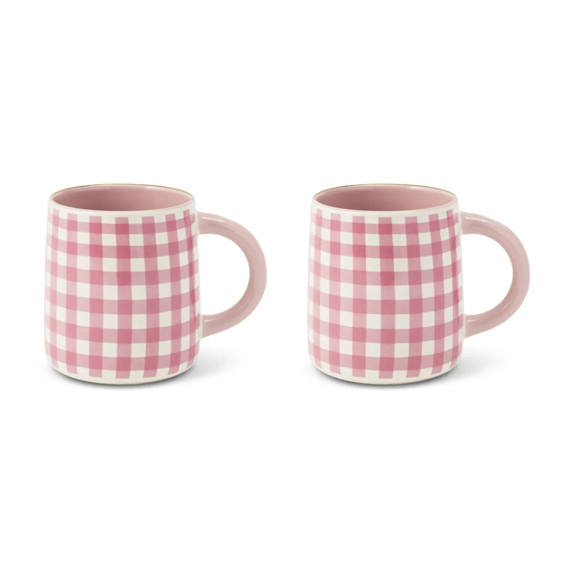 Thyme & Table 14.5 fl oz Pink Floral Stoneware Mug, Set of 2 - Image 6