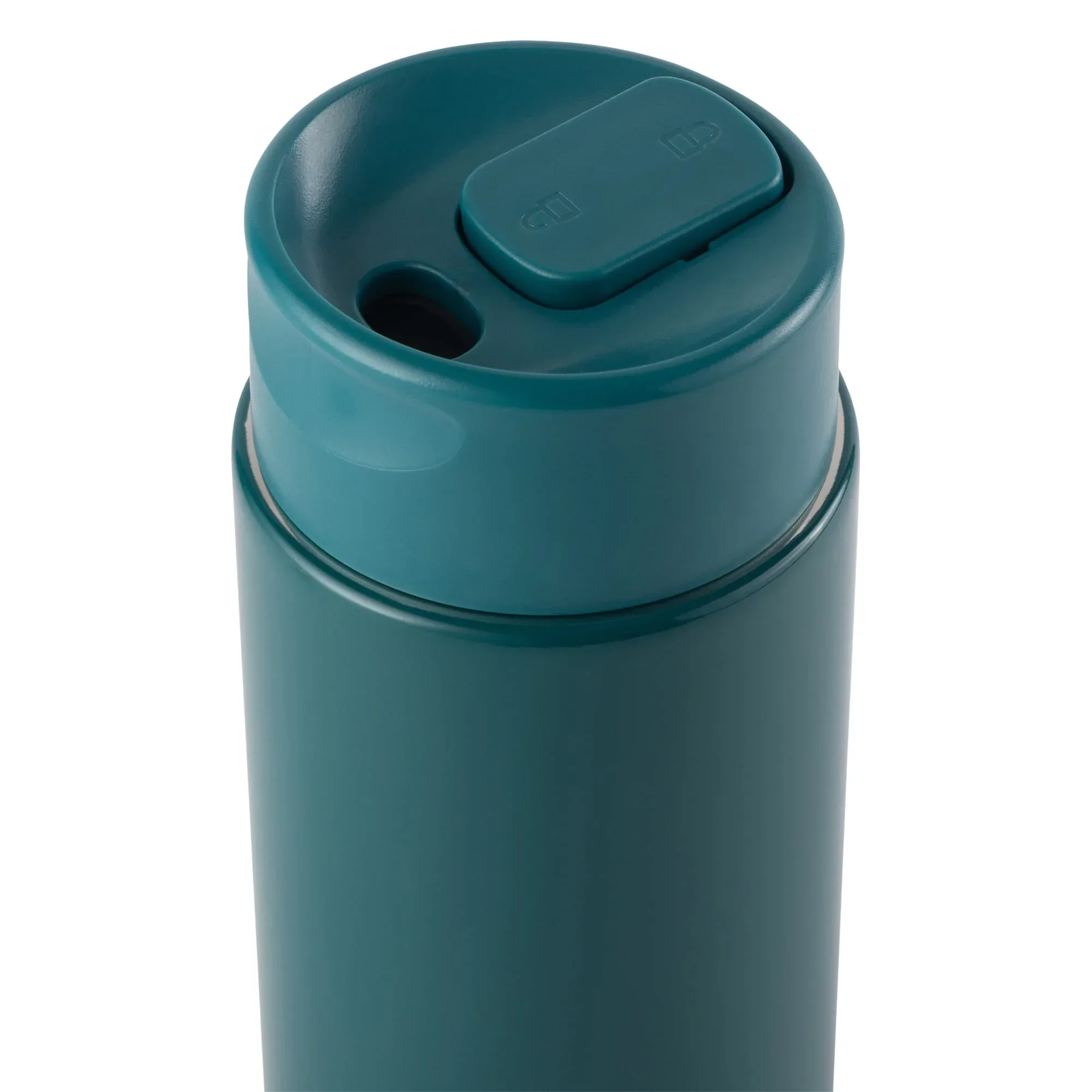 Thyme & Table 22 fl oz Stainless Steel Coffee Tumbler, Teal - Image 3
