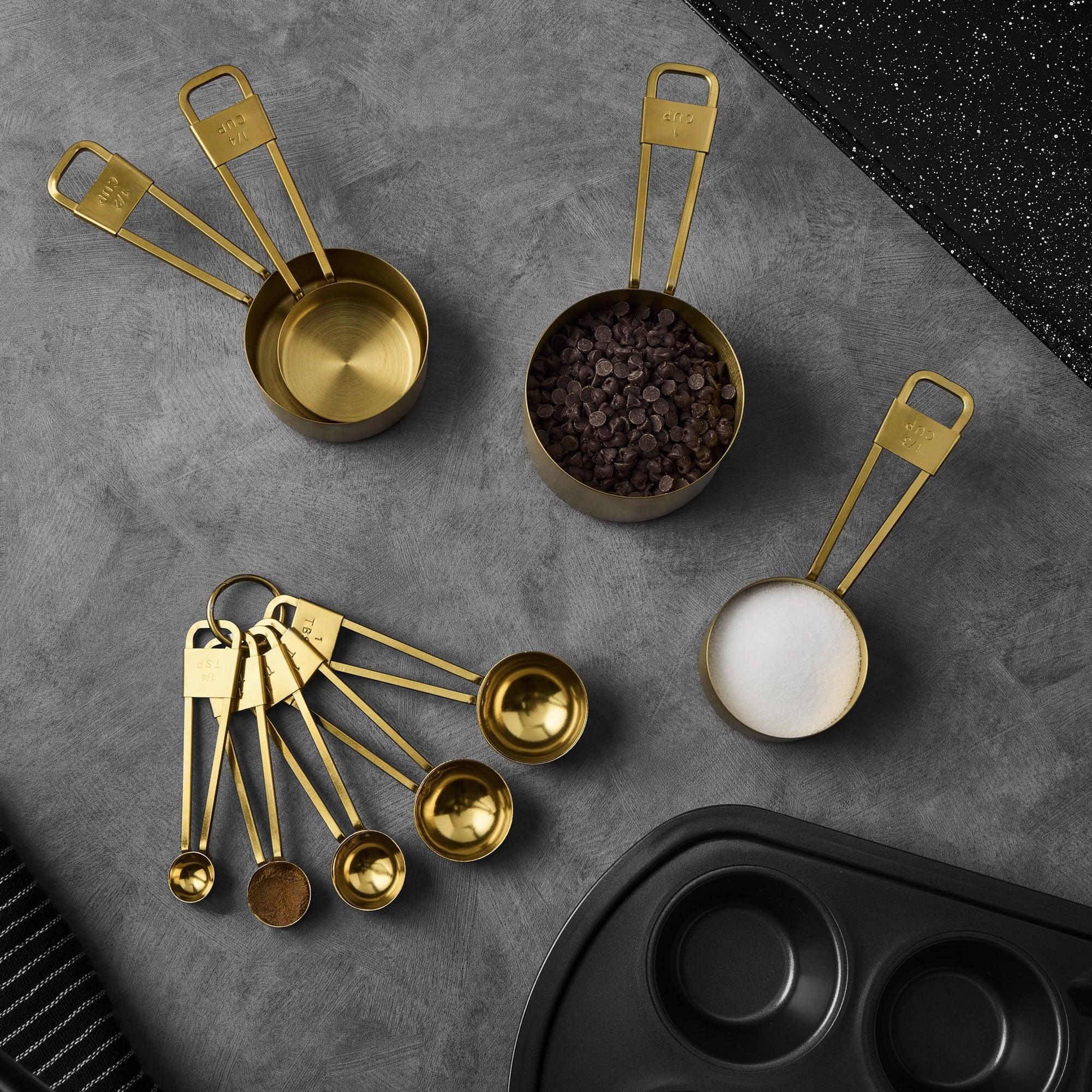 Thyme & Table 5-Piece Stainless Steel Measuring Spoon Set - Image 3