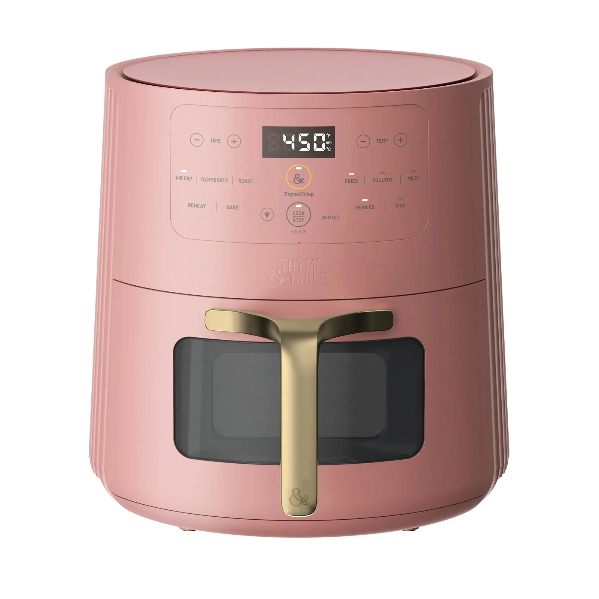 Thyme & Table 6QT Air Fryer, with ThymeCrisp™ and Ceramic-Coated Nonstick Basket, Atlantic Blue - Image 14