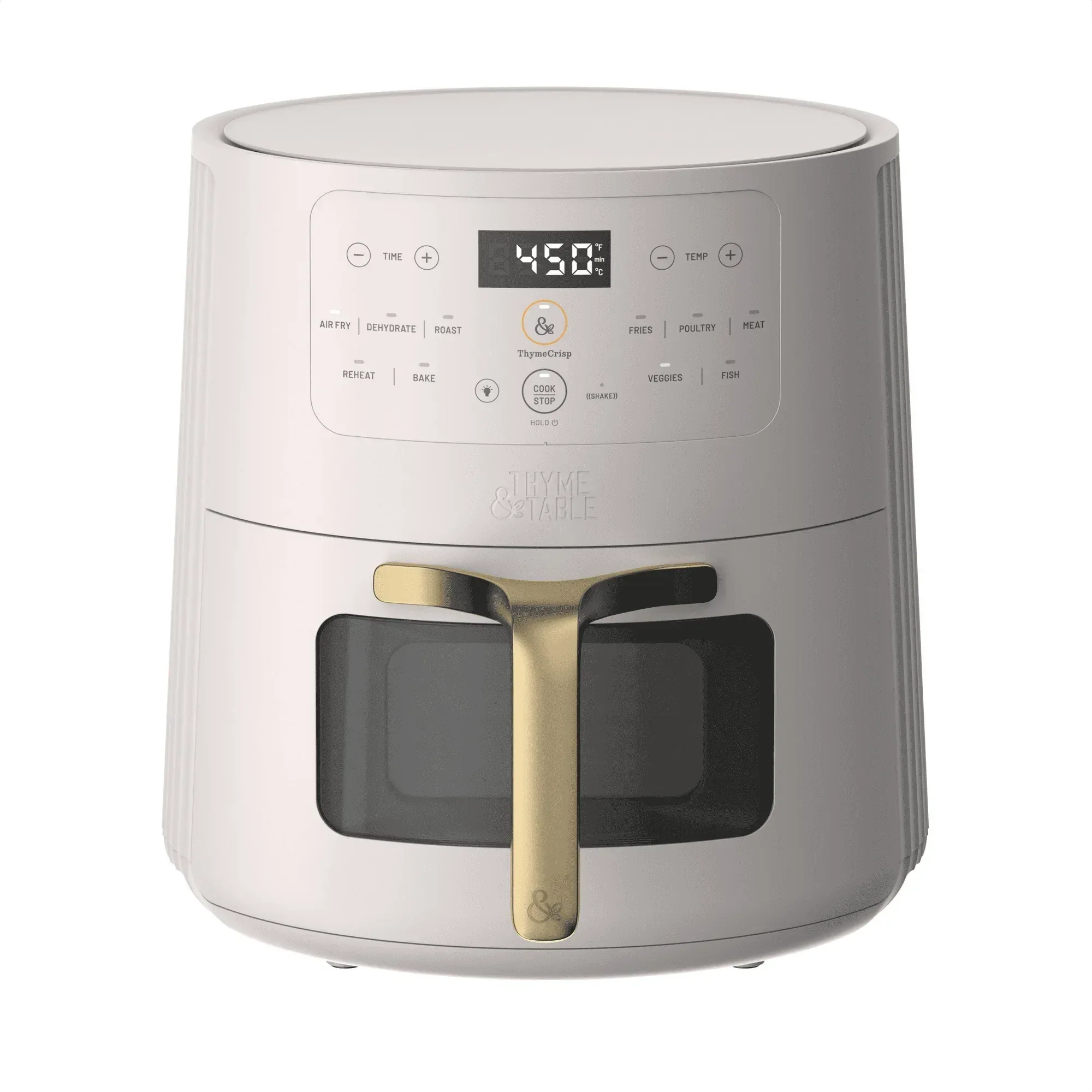 Thyme & Table 6QT Air Fryer, with ThymeCrisp™ and Ceramic-Coated Nonstick Basket, Atlantic Blue - Image 15