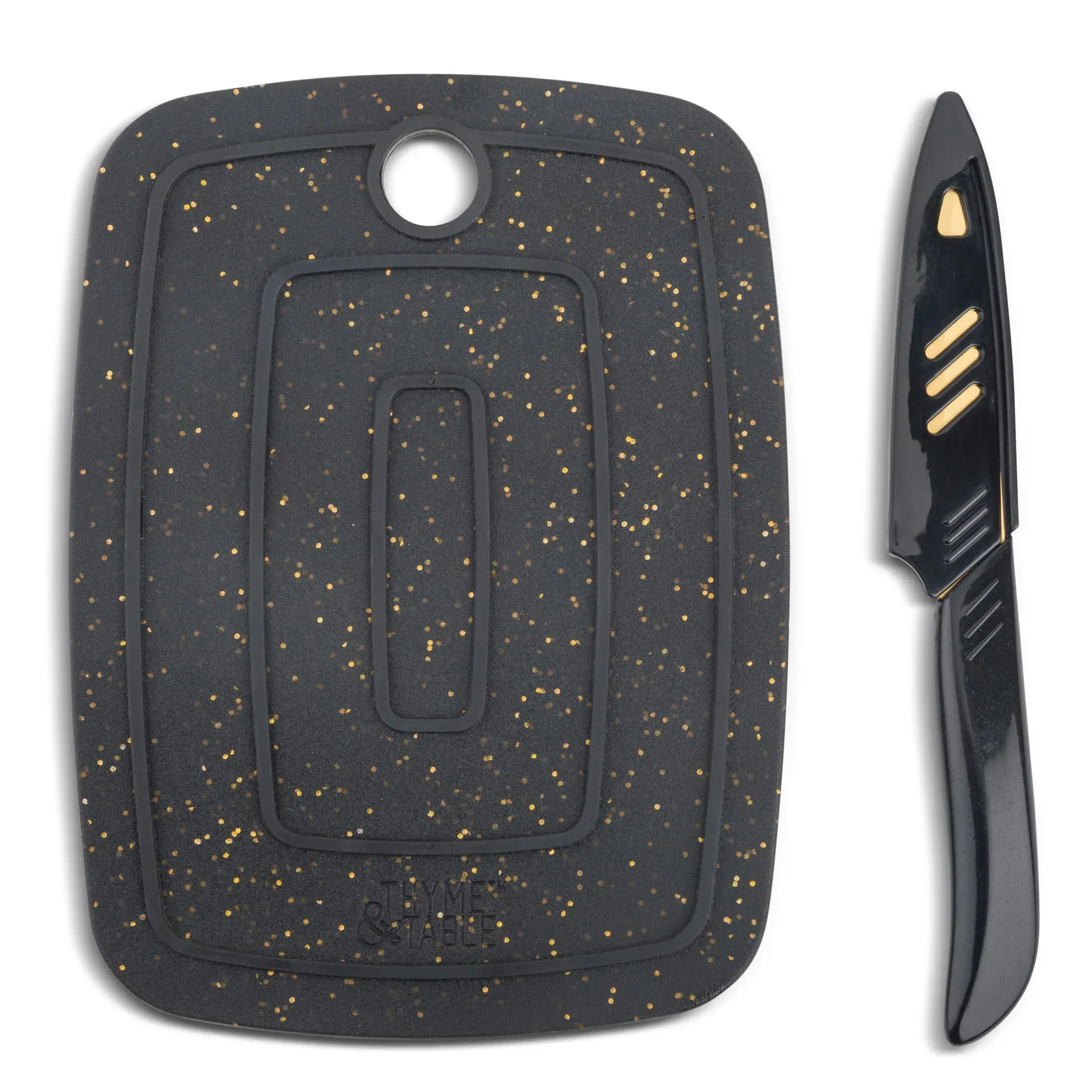 Thyme & Table Bar Board with Knife, 2-Piece Set - Image 2