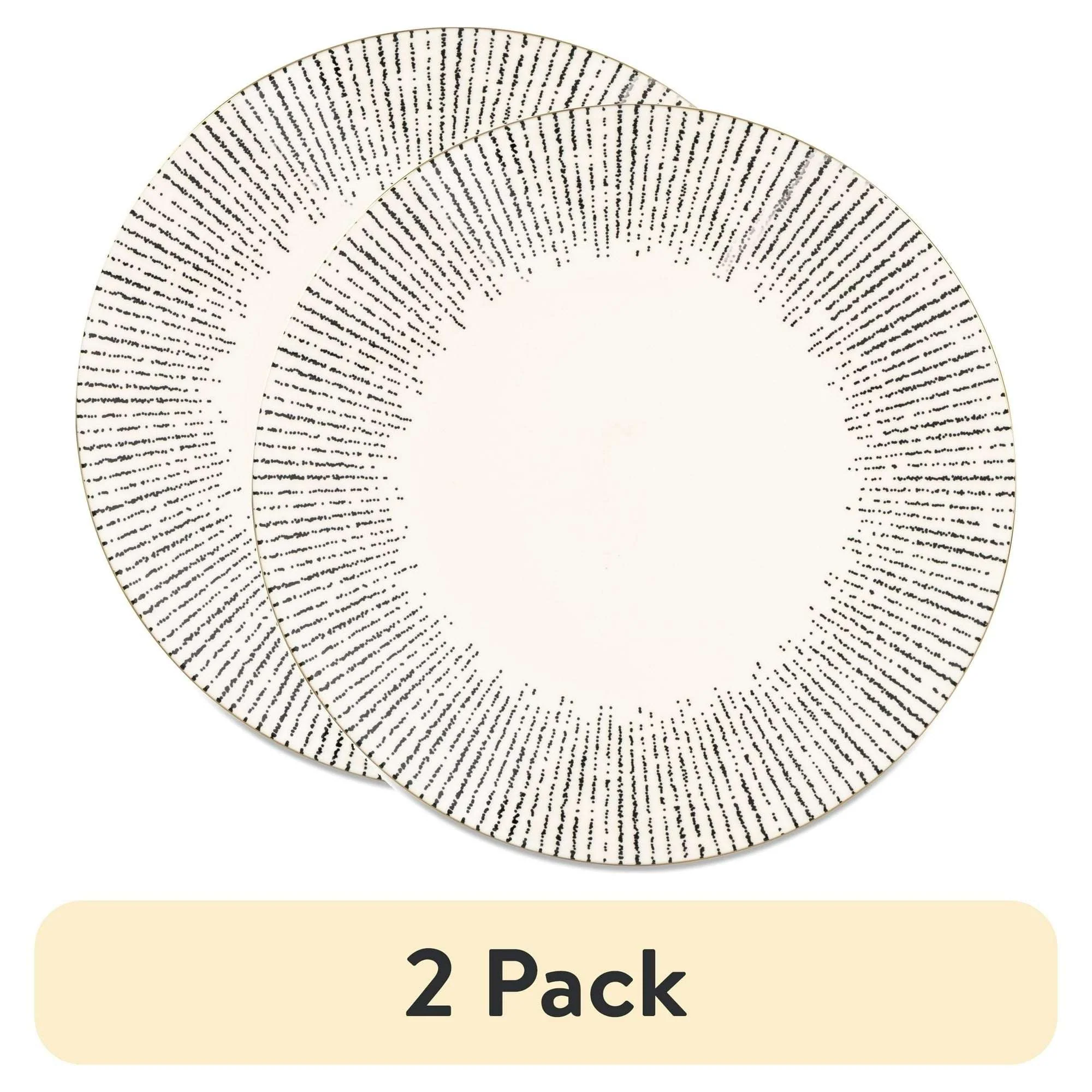 Thyme & Table Riley Ceramic Dinner Plate - Image 5