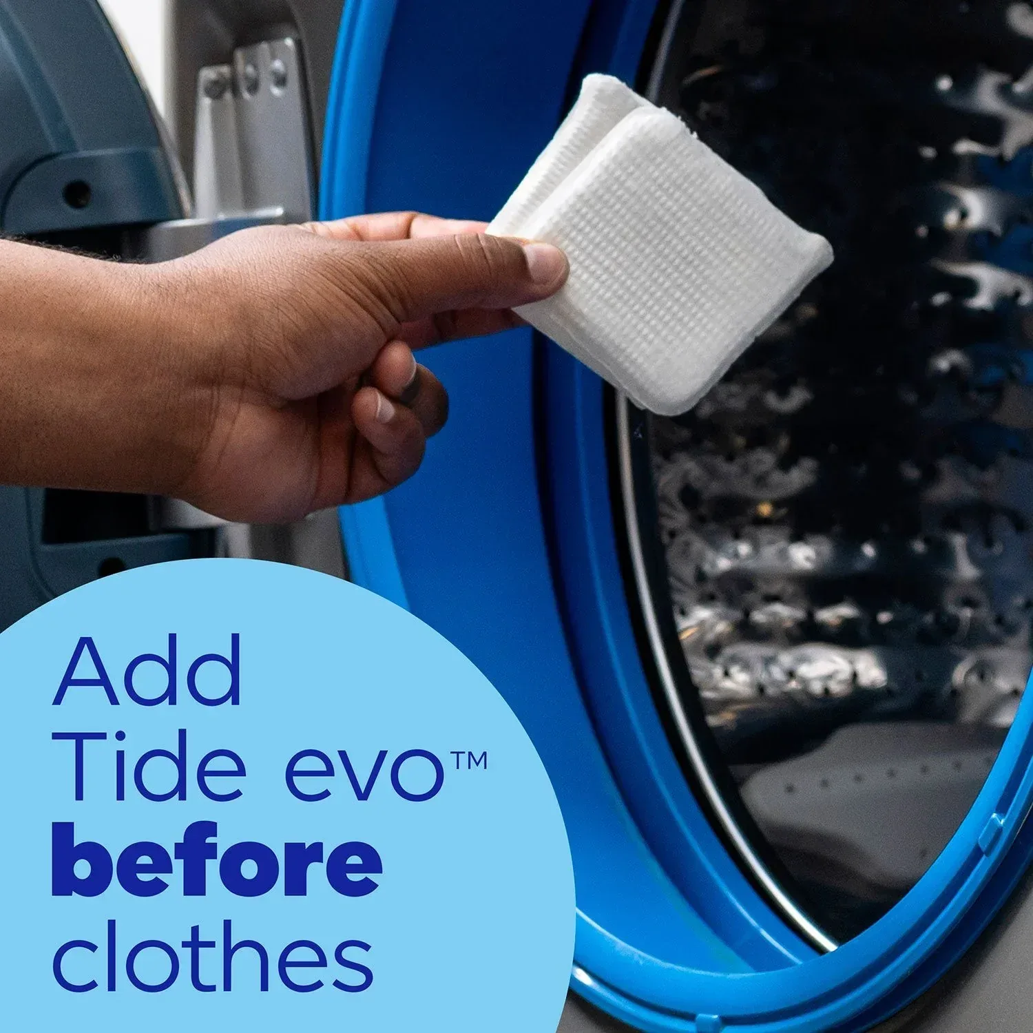 Tide Evo Laundry Detergent Fiber Tiles, Free & Gentle, 72 ct. - Image 4