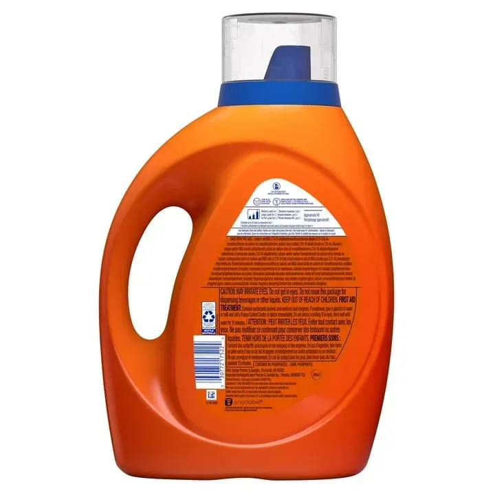 Tide Laundry Detergent Liquid, Ultra Oxi Boost, Advanced Stain Remover, 73 fl oz, 52 Loads - Image 9