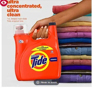 Tide Liquid Laundry Detergent, Original, 170 fl. oz., HE Compatible - Image 3