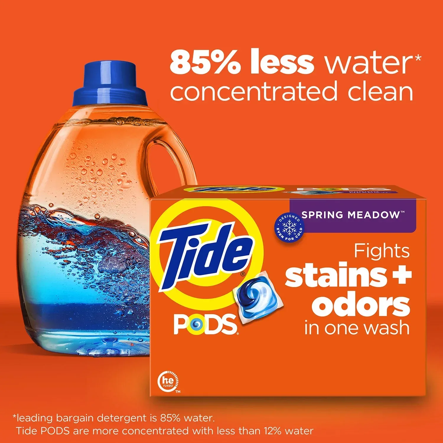 Tide PODS Laundry Detergent Pacs, Spring Meadow, 156 ct. - Image 9