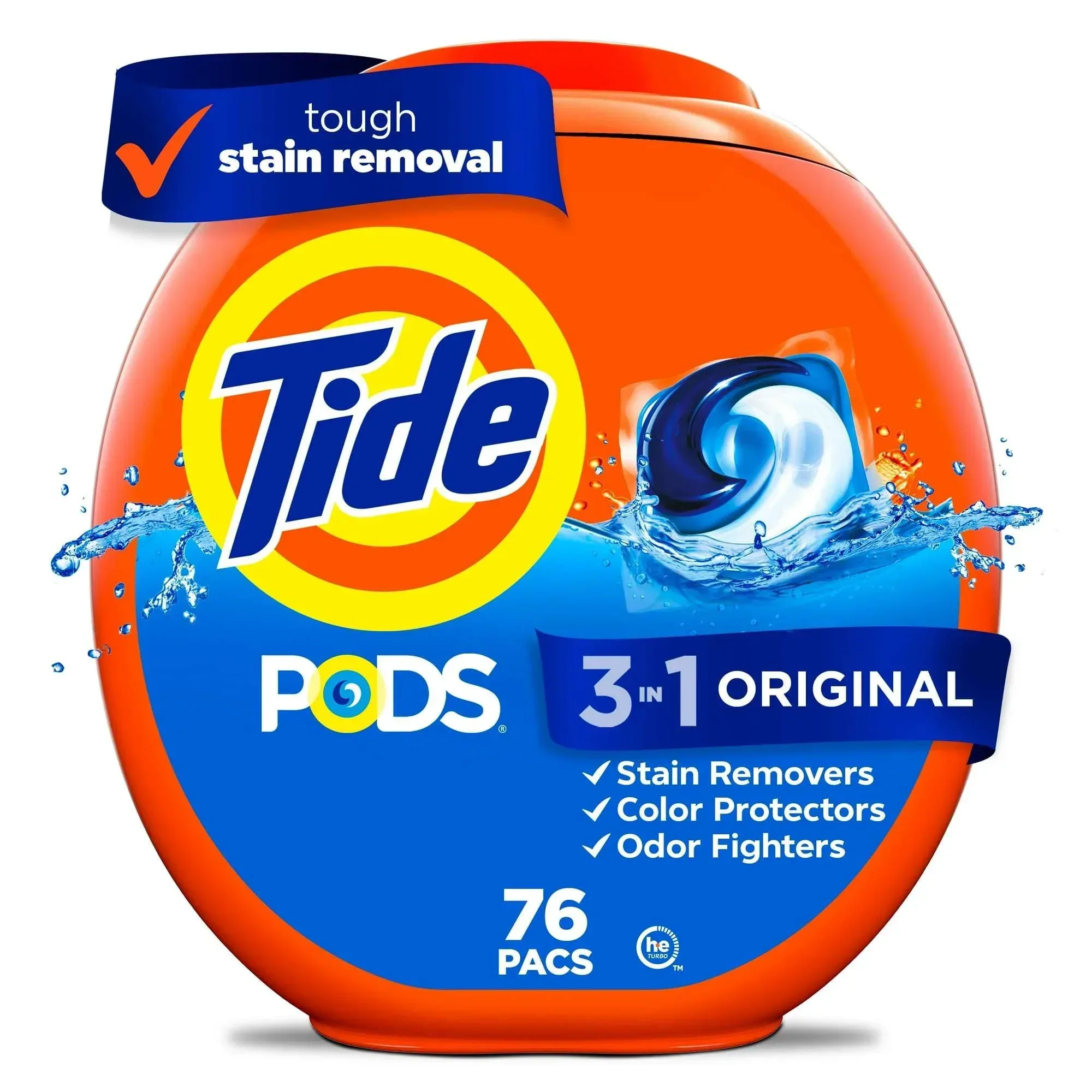 Tide PODS Liquid Laundry Detergent Pacs, Original Scent, 42 Count - Image 5
