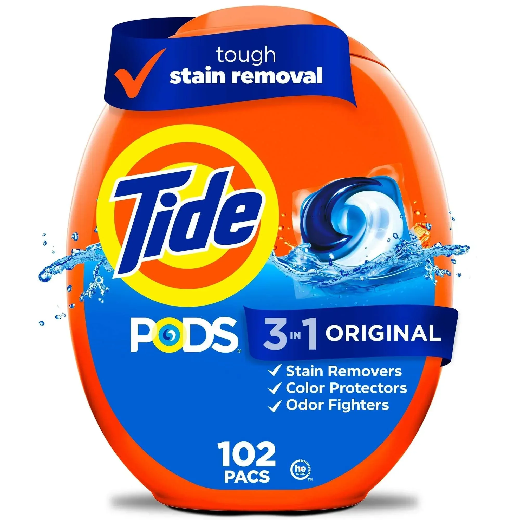 Tide PODS Liquid Laundry Detergent Pacs, Original Scent, 42 Count - Image 6