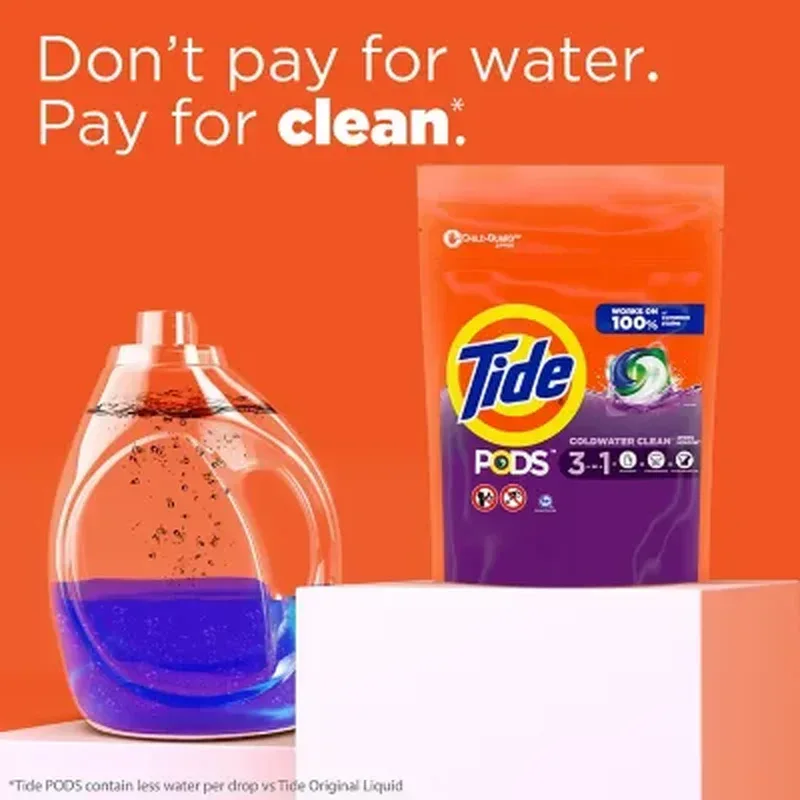 Tide PODS Liquid Laundry Detergent Pacs, Spring Meadow (156 Ct.) - Image 6