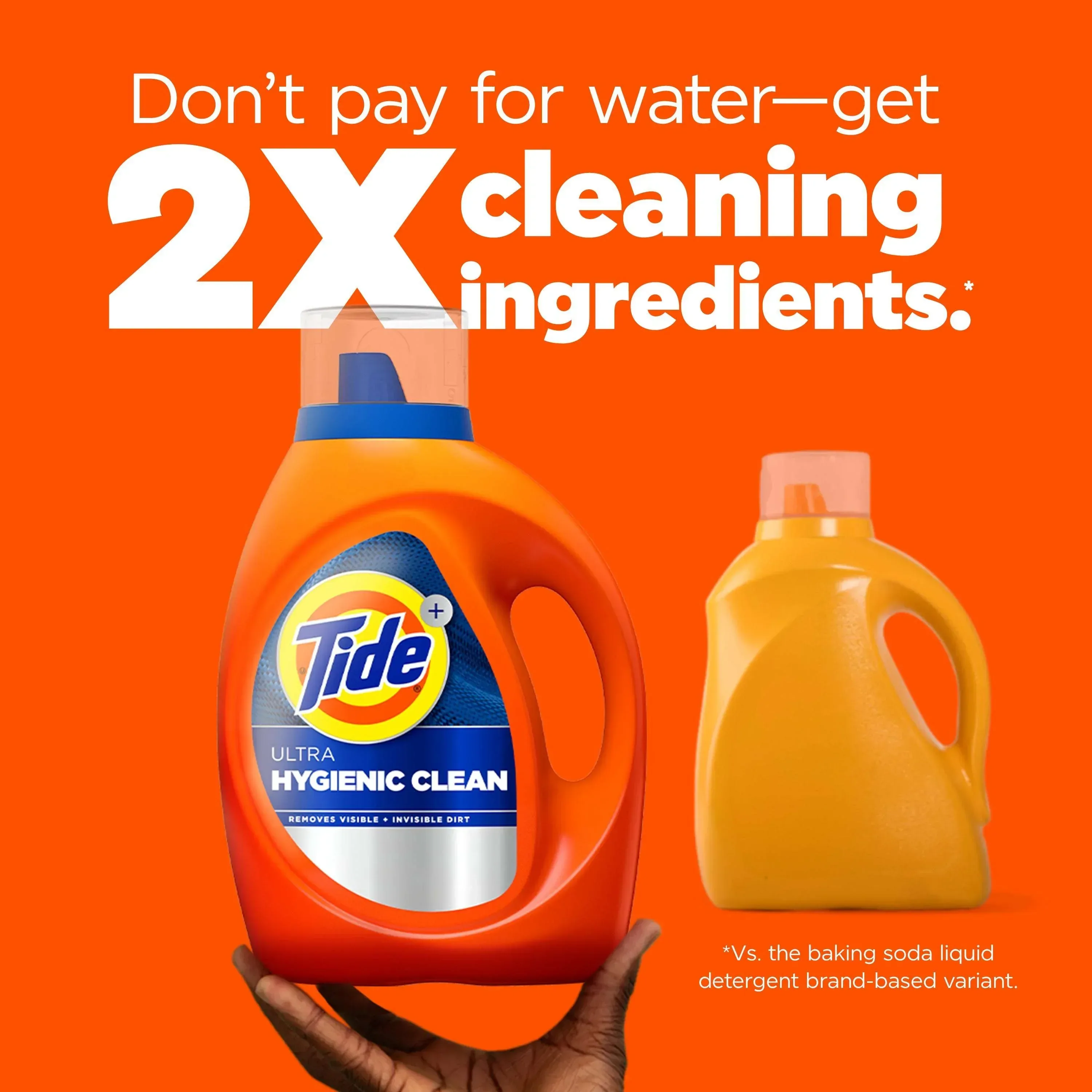 Tide Ultra Hygienic Clean Liquid Laundry Detergent, Original Scent, 84 fl oz, 59 Loads - Image 6