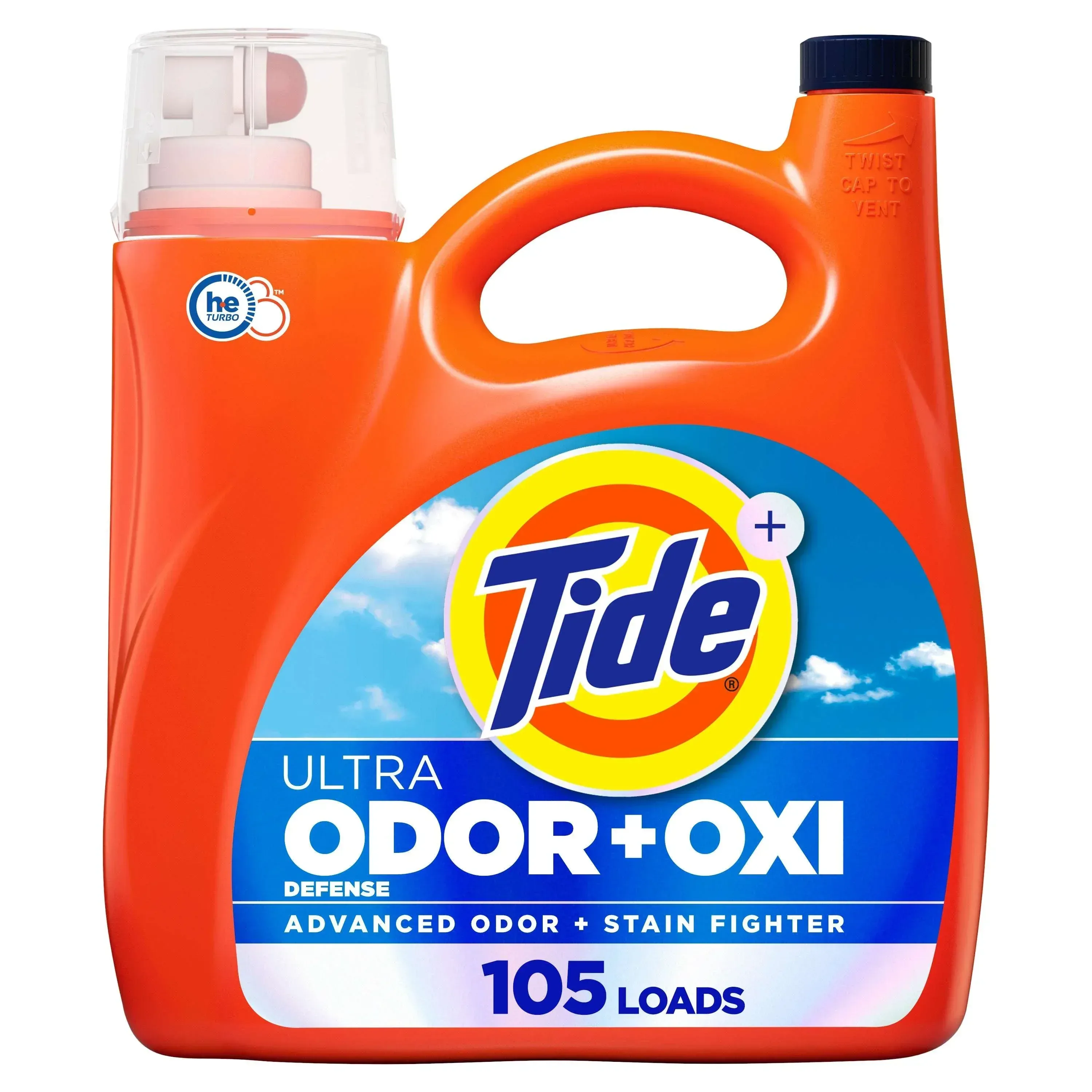 Tide Ultra Odor Defense Plus Oxi Liquid Laundry Detergent, 73 fl oz, 52 Loads - Image 15