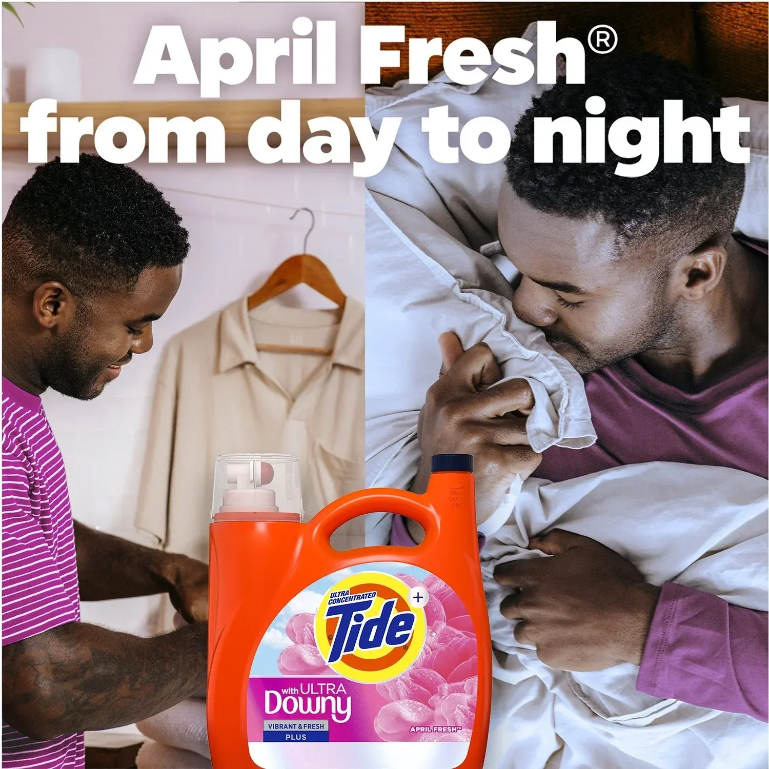 Tide with Ultra Downy Liquid Laundry Detergent, April Fresh Scent, 100 Loads, 128 fl oz - Image 7