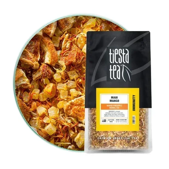 Tiesta Tea Loose Leaf Herbal Tea Variety Pack, 16 oz, 3 Bags - Image 2