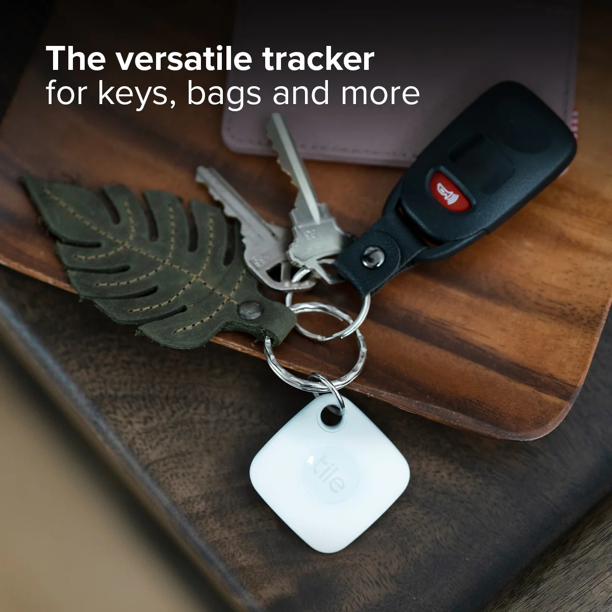 Tile Mate (2022) 1-Pack, White. Bluetooth Tracker, Keys Finder and Item Locator; Up to 250 ft. Range. - Image 7