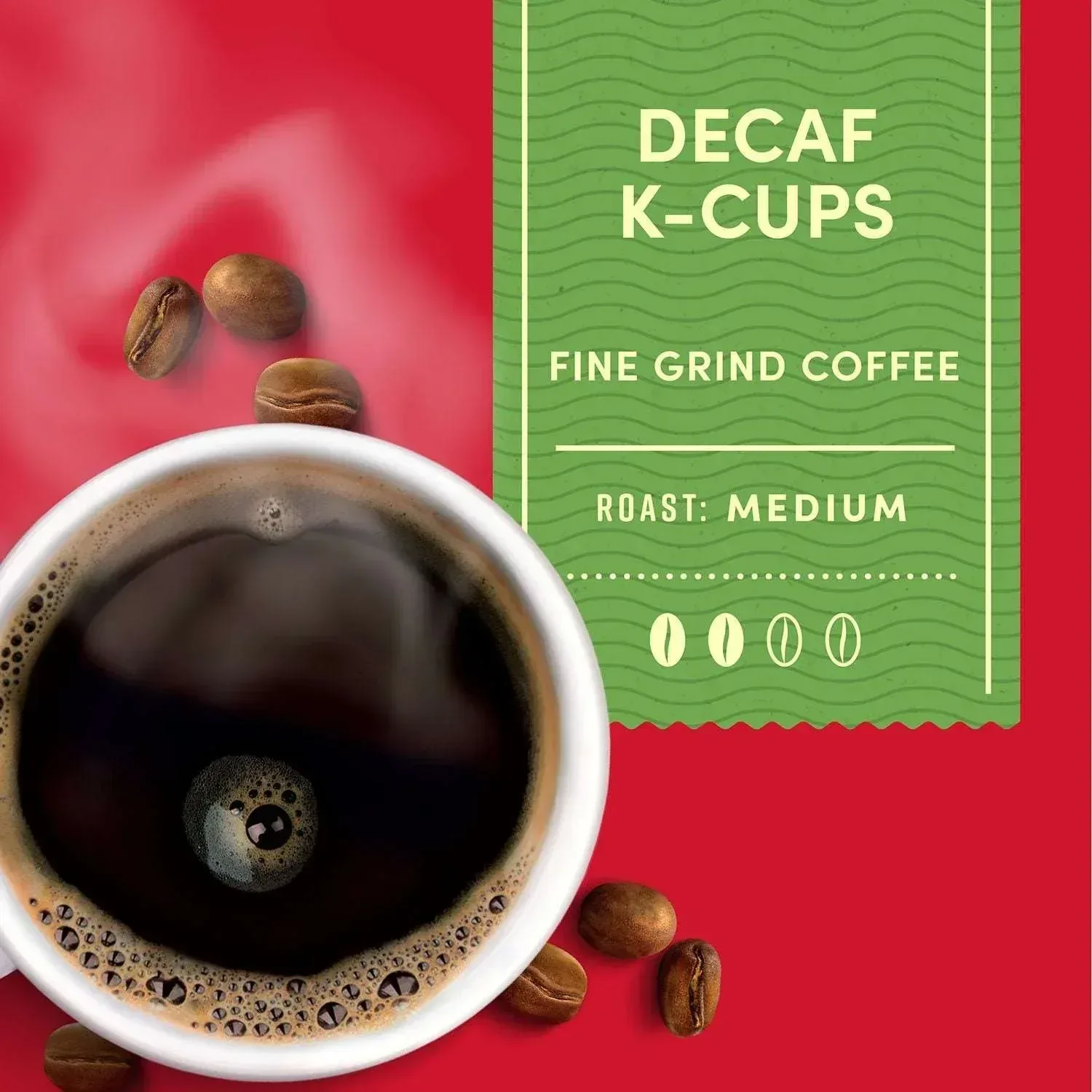 Tim Hortons Decaf Original Blend Medium Roast Coffee Pods, 100 ct. - Image 3