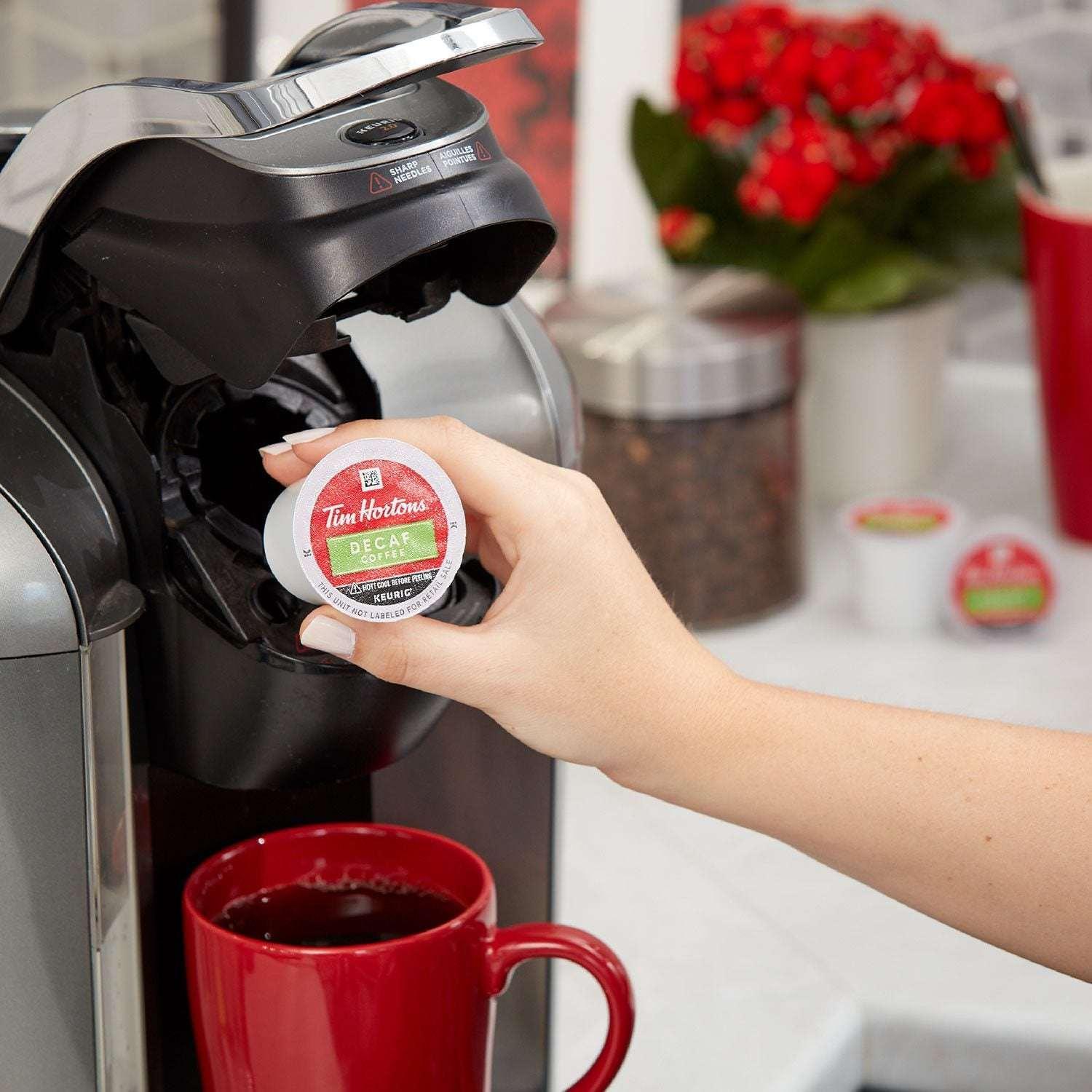 Tim Hortons Decaf Original Blend Medium Roast Coffee Pods, 100 ct. - Image 7