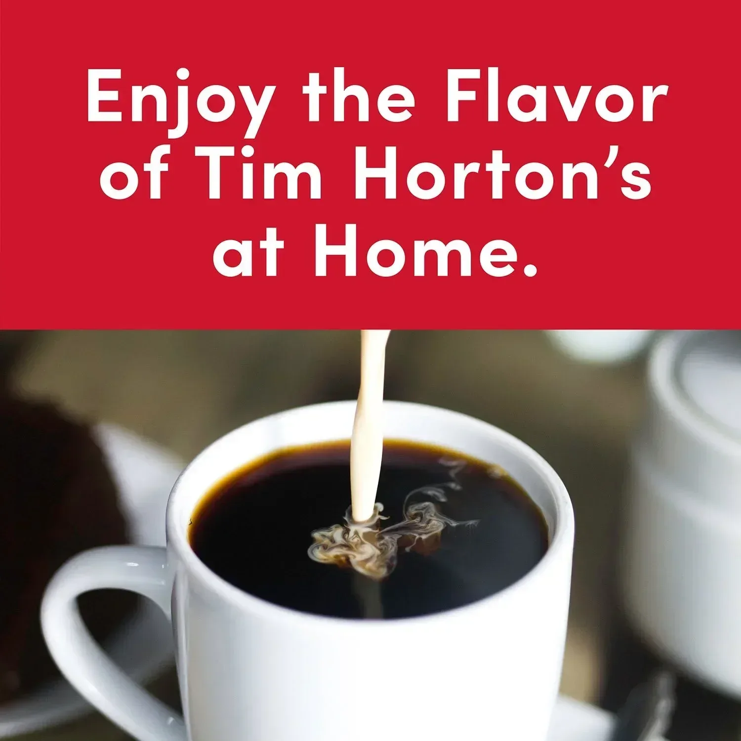 Tim Hortons Decaf Original Blend Medium Roast Coffee Pods, 100 ct. - Image 8